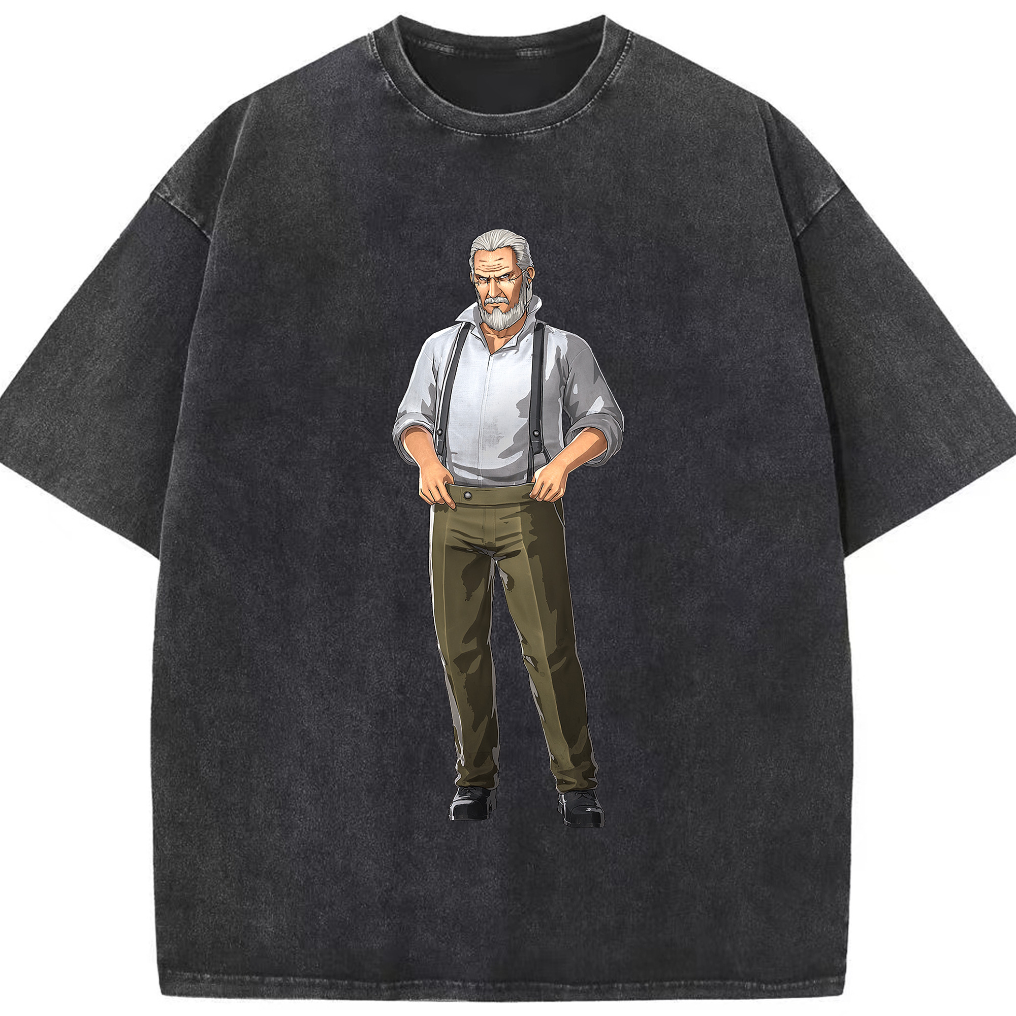 （画像用） 進撃の巨人 Attack on Titan 綿100% ヴィンテージ風 半袖Tシャツ（フロントプリント）
