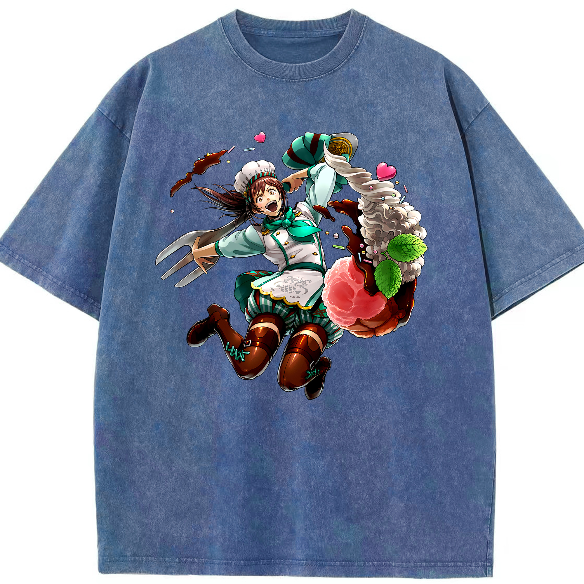 （画像用） 進撃の巨人 サシャ·ブラウス Attack on Titan Sasha Blaus 綿100% ヴィンテージ風 半袖Tシャツ（フロントプリント）