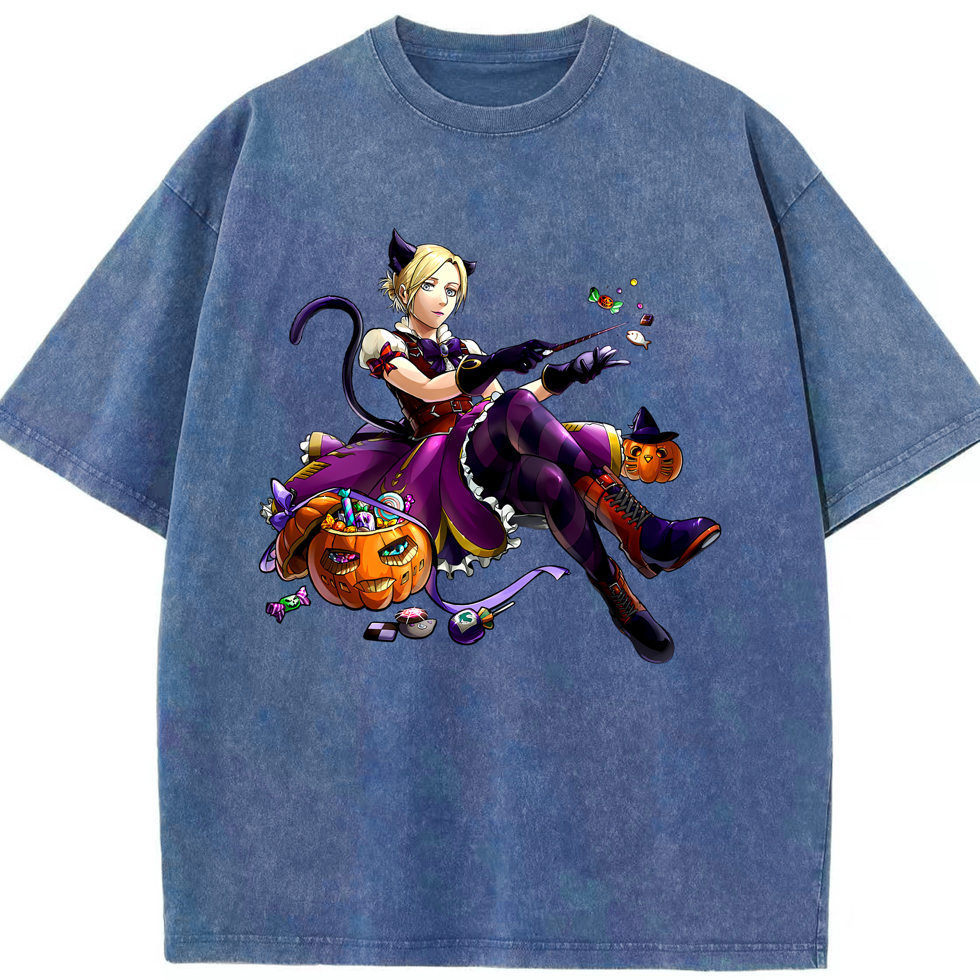 （画像用） 進撃の巨人 アニ・レオンハート Attack on Titan Annie Leonhart 綿100% ヴィンテージ風 半袖Tシャツ（フロントプリント）