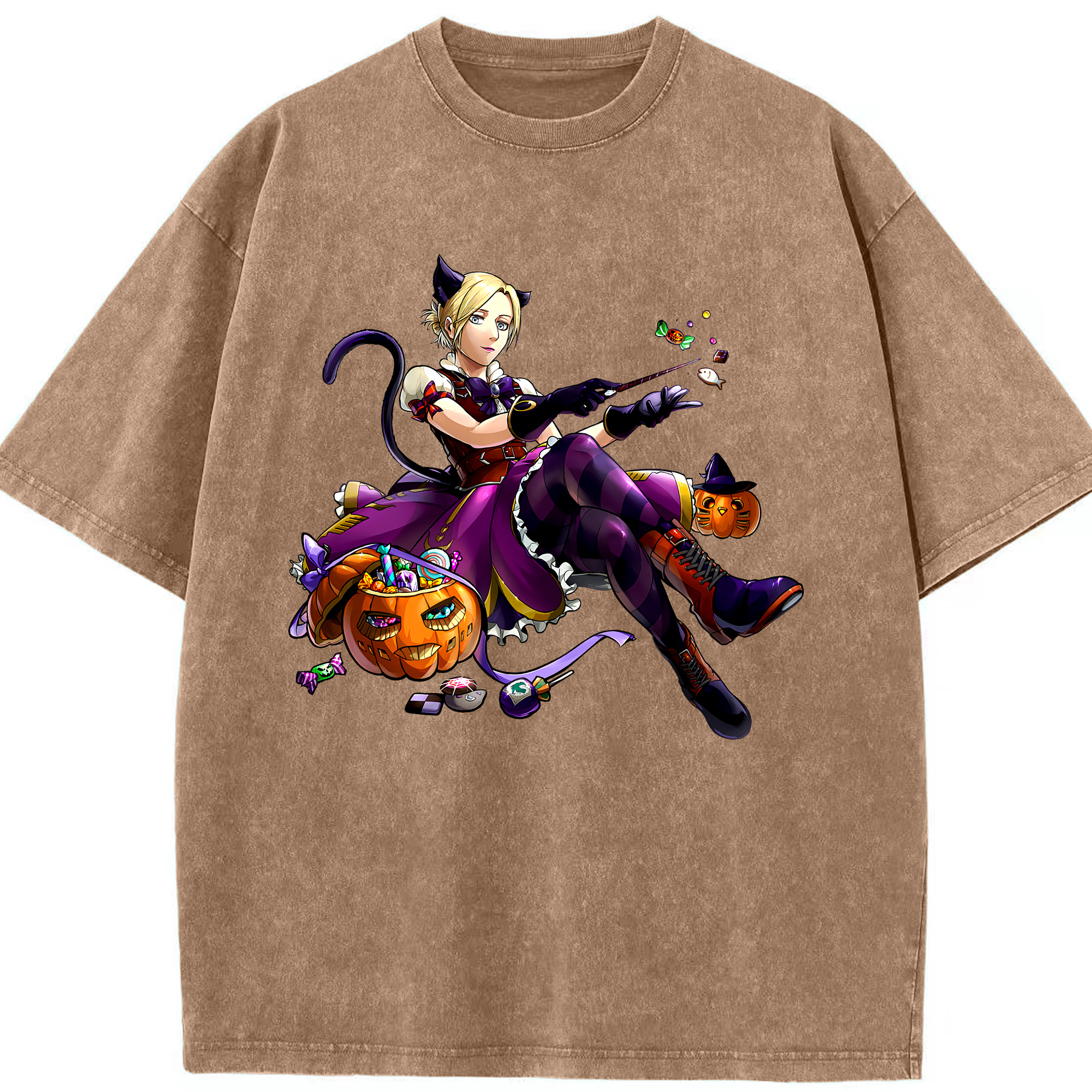 （画像用） 進撃の巨人 アニ・レオンハート Attack on Titan Annie Leonhart 綿100% ヴィンテージ風 半袖Tシャツ（フロントプリント）