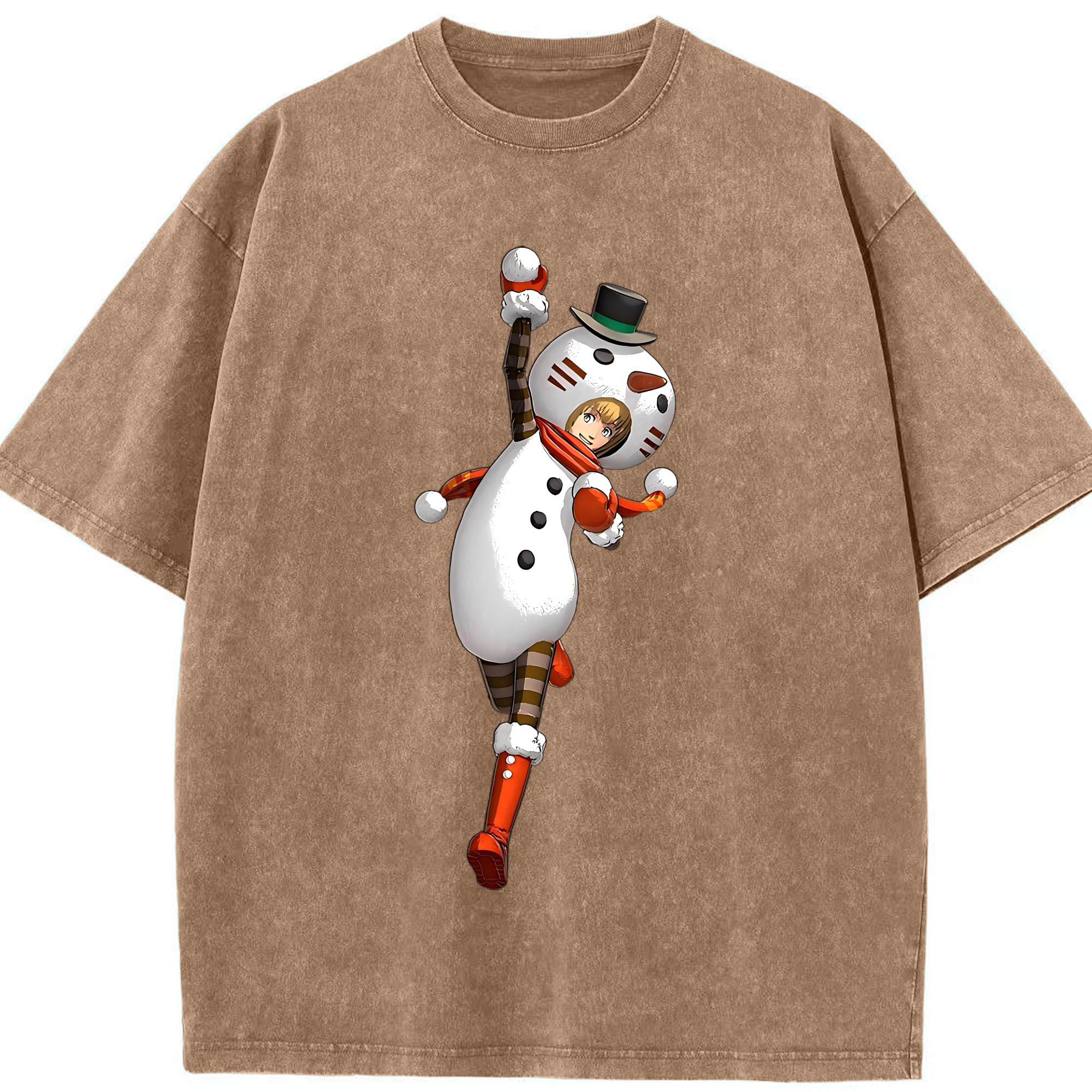 （画像用） 進撃の巨人 アルミン·アルレルト Attack on Titan Armin Arlert 綿100% ヴィンテージ風 半袖Tシャツ（フロントプリント）