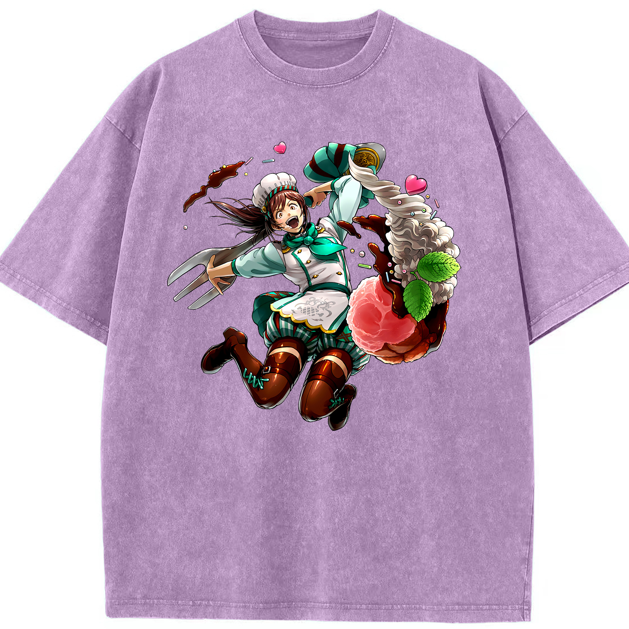 （画像用） 進撃の巨人 サシャ·ブラウス Attack on Titan Sasha Blaus 綿100% ヴィンテージ風 半袖Tシャツ（フロントプリント）