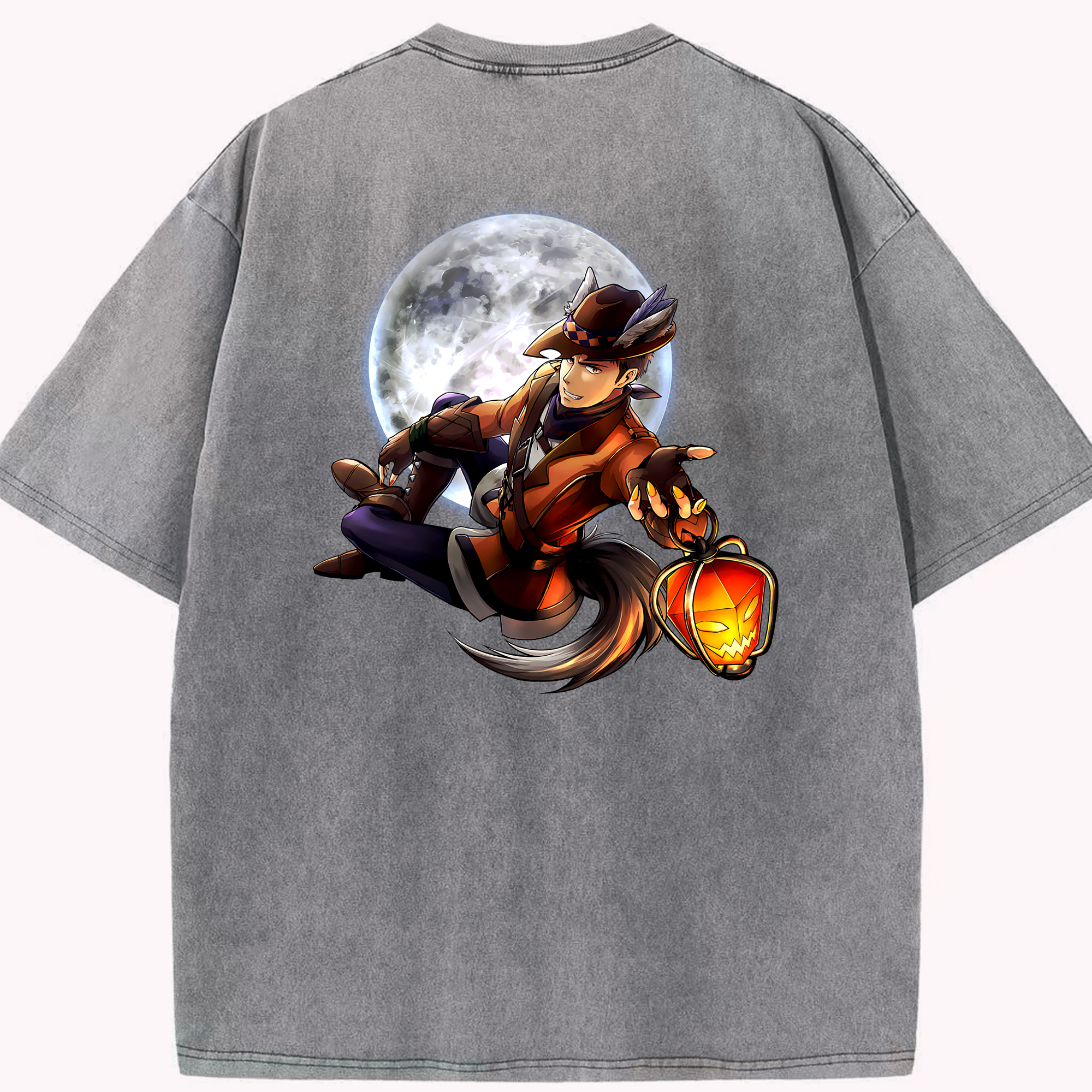 （画像用） 進撃の巨人 Attack on Titan 綿100% ヴィンテージ風 半袖Tシャツ（背面プリント）