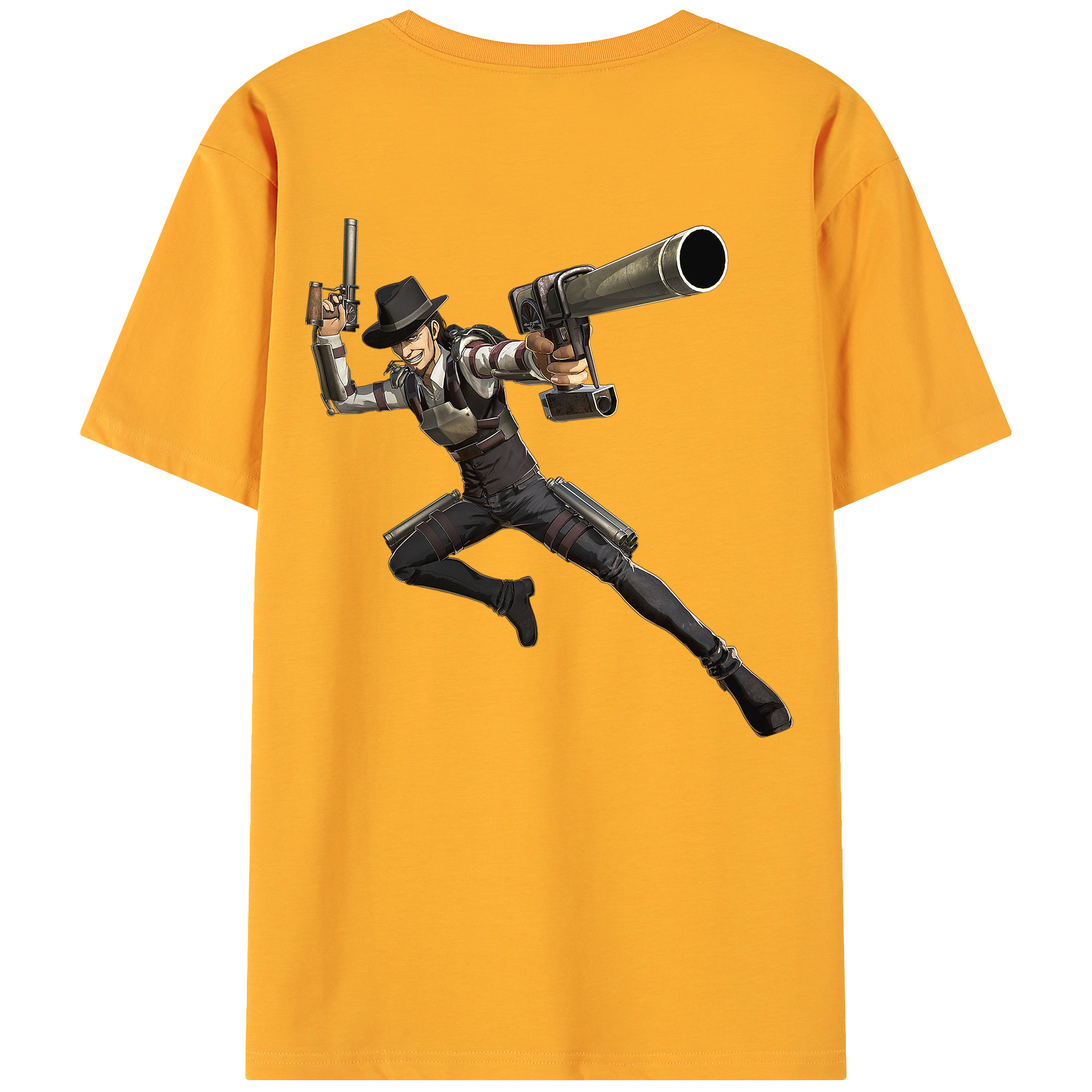 （画像用） 進撃の巨人 Attack on Titan 綿100％ メンズ半袖Tシャツ（バックプリント） 通気性