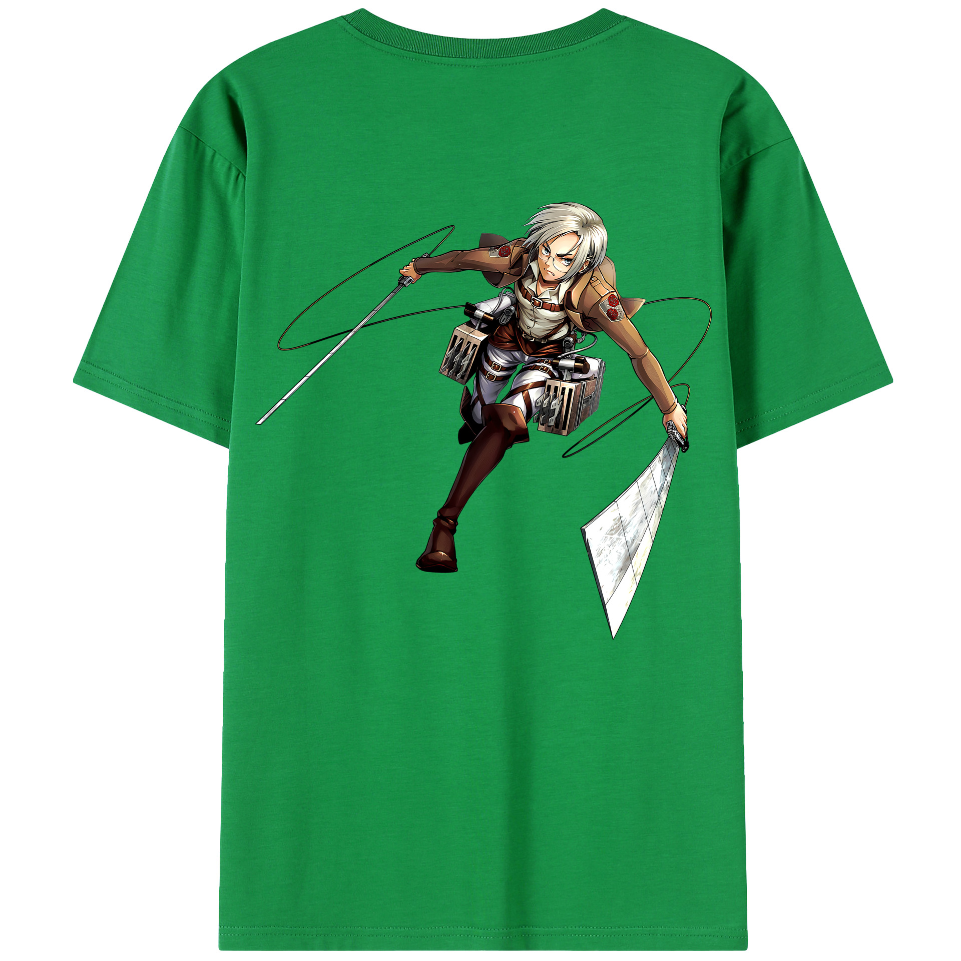 （画像用）  綿100％ メンズ半袖Tシャツ（バックプリント） 通気性