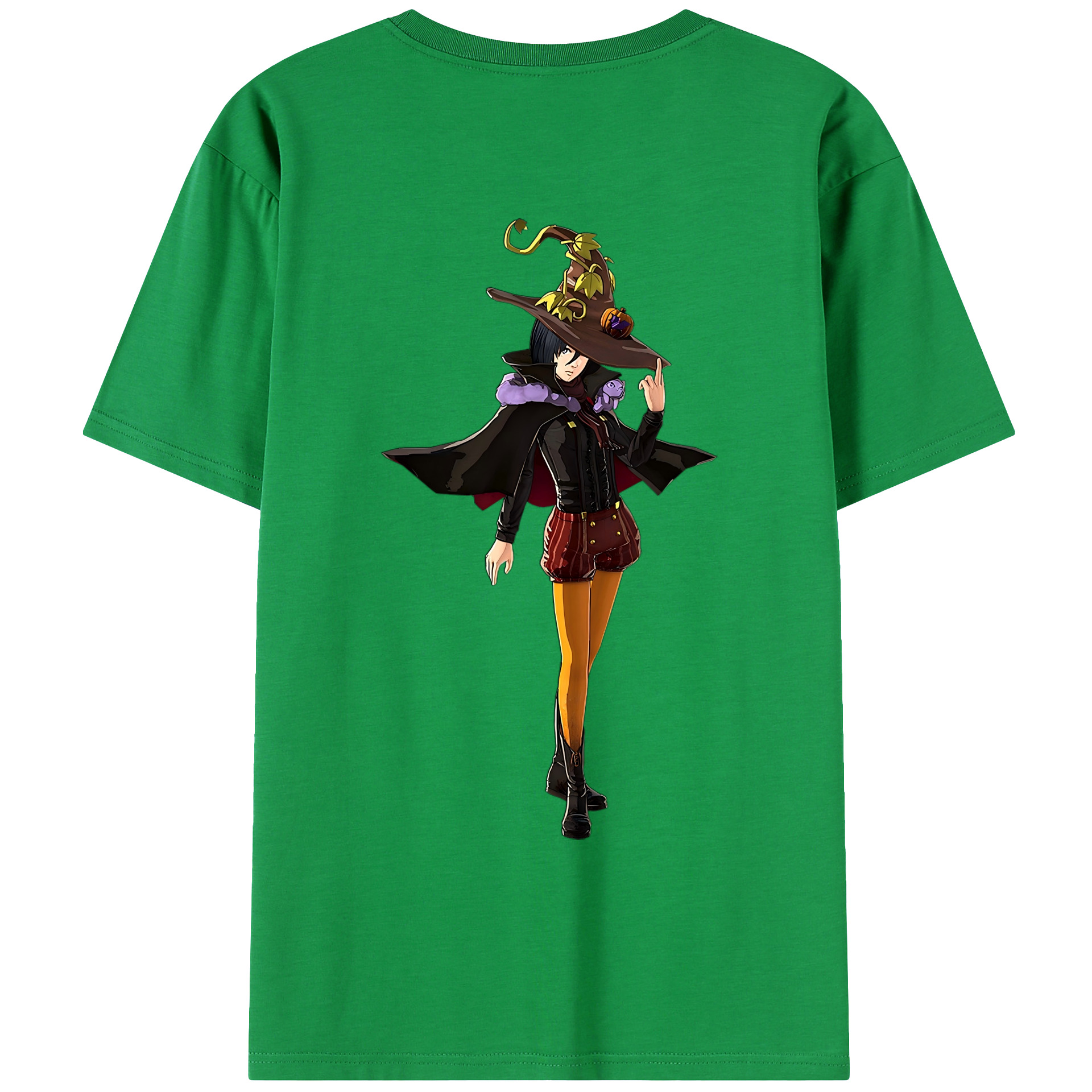 （画像用） 進撃の巨人 ミカサ·アッカーマン Attack on Titan Mikasa Ackerman 綿100％ メンズ半袖Tシャツ（バックプリント） 通気性