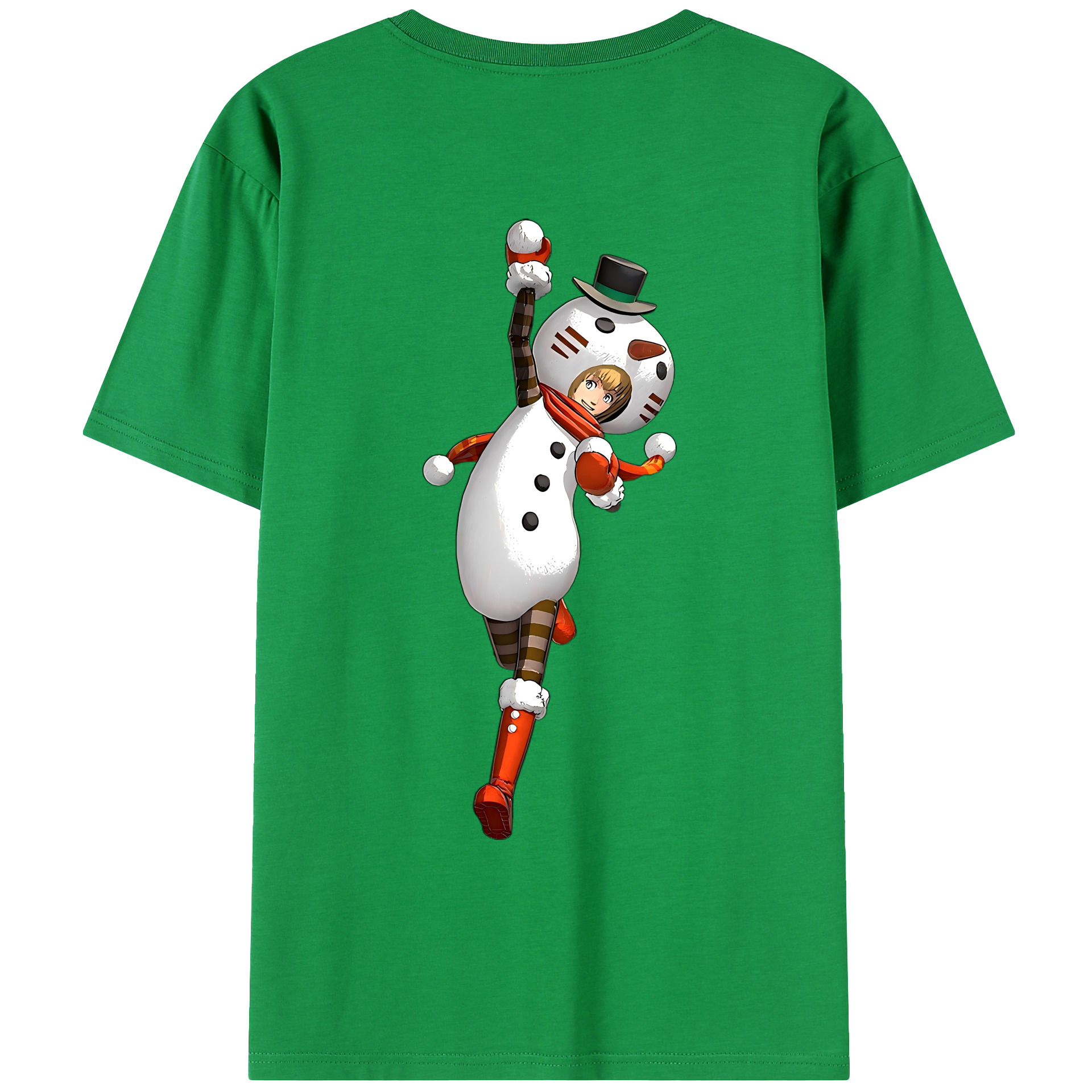 （画像用） 進撃の巨人 アルミン·アルレルト Attack on Titan Armin Arlert 綿100％ メンズ半袖Tシャツ（バックプリント） 通気性