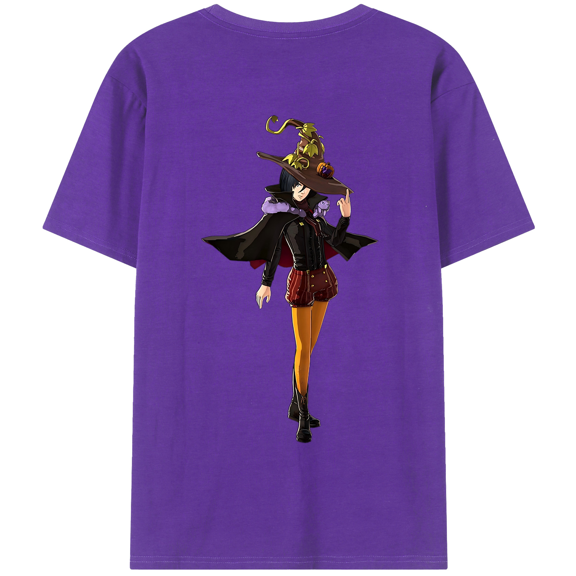 （画像用） 進撃の巨人 ミカサ·アッカーマン Attack on Titan Mikasa Ackerman 綿100％ メンズ半袖Tシャツ（バックプリント） 通気性