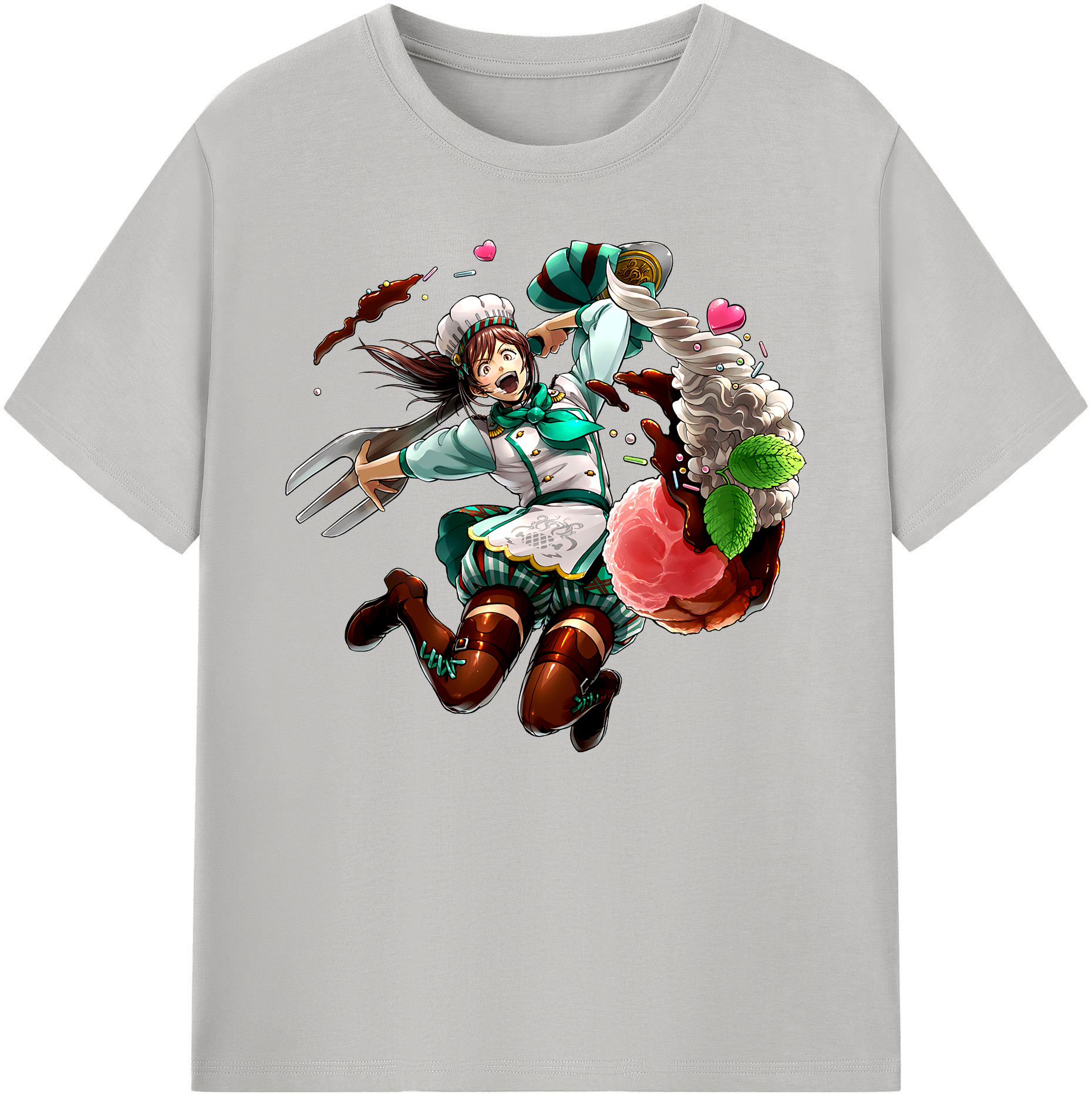（画像用） 進撃の巨人 サシャ·ブラウス Attack on Titan Sasha Blaus 綿100％ メンズ半袖Tシャツ｜肌触りやわらか＆通気性
