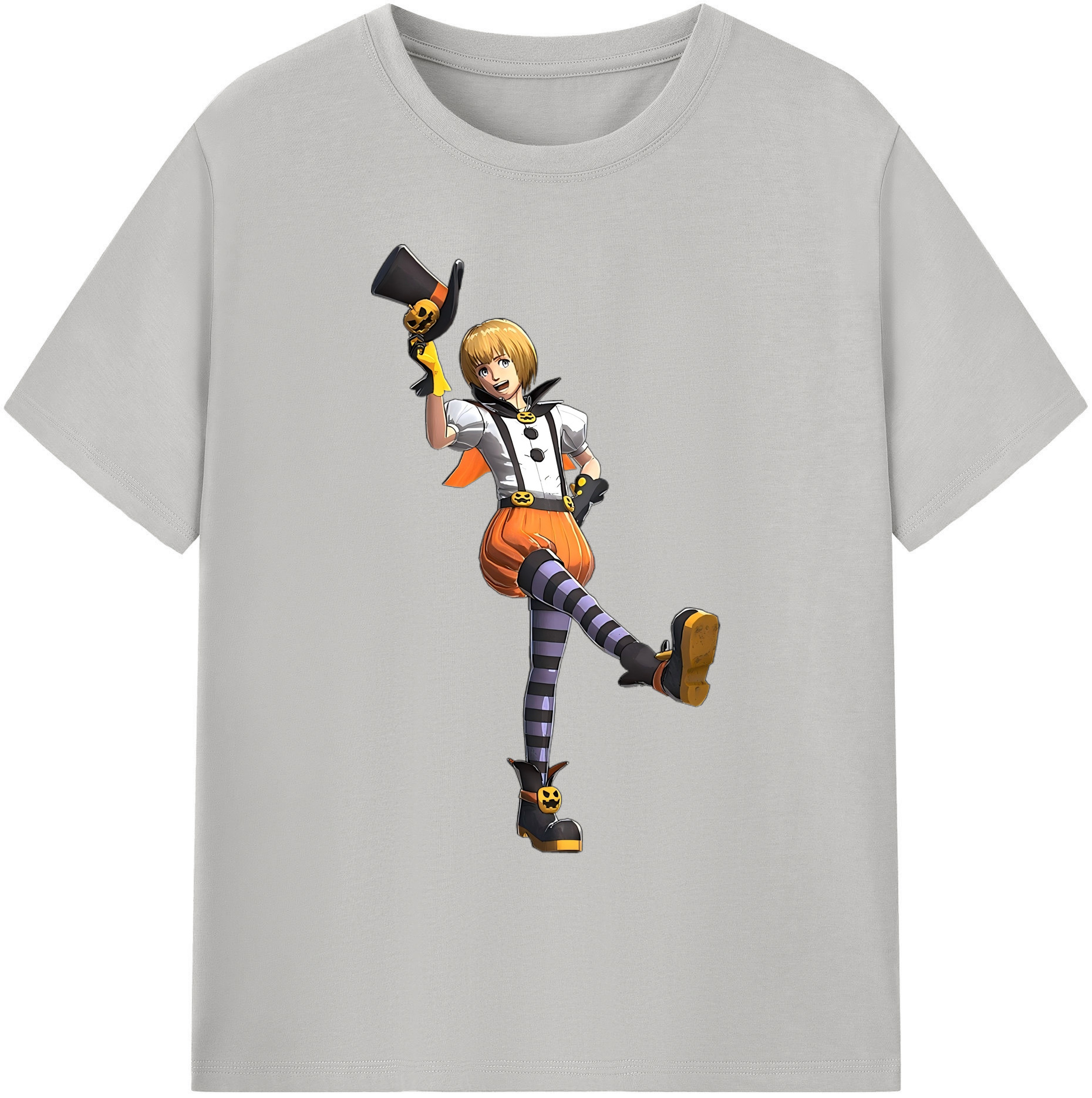 （画像用） 進撃の巨人 アルミン·アルレルト Attack on Titan Armin Arlert 綿100％ メンズ半袖Tシャツ｜肌触りやわらか＆通気性