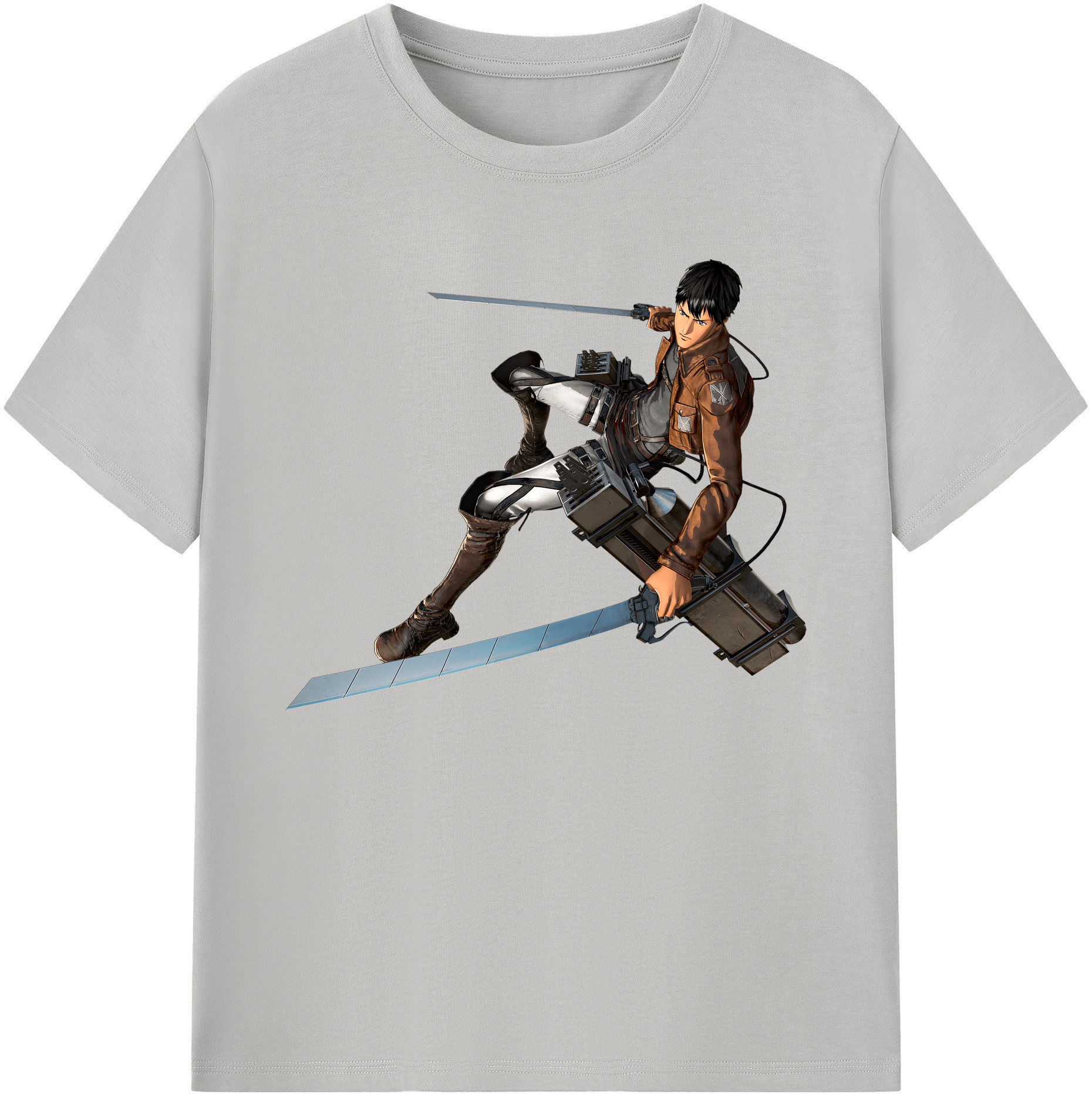 （画像用） 進撃の巨人 ベルトルト・フーバー Attack on Titan Bertholdt Hoover 綿100％ メンズ半袖Tシャツ｜肌触りやわらか＆通気性