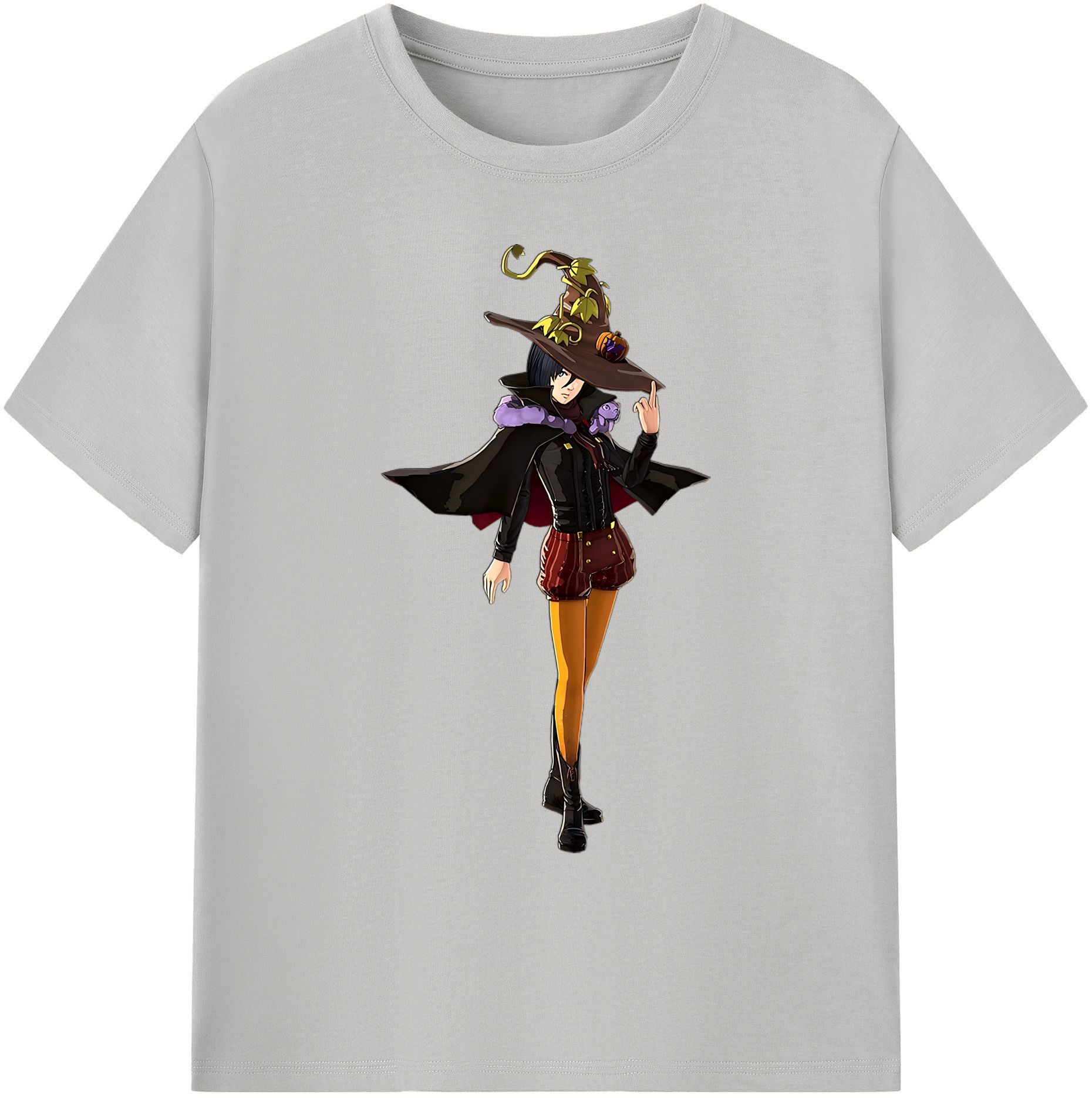 （画像用） 進撃の巨人 ミカサ·アッカーマン Attack on Titan Mikasa Ackerman 綿100％ メンズ半袖Tシャツ｜肌触りやわらか＆通気性