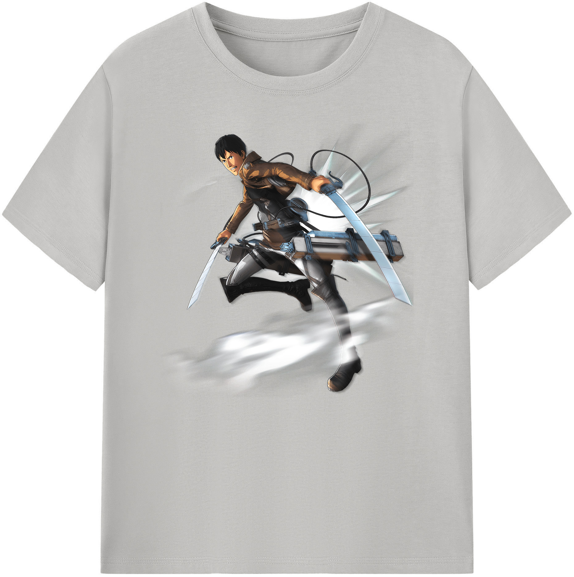 （画像用） 進撃の巨人 ベルトルト・フーバー Attack on Titan Bertholdt Hoover 綿100％ メンズ半袖Tシャツ｜肌触りやわらか＆通気性