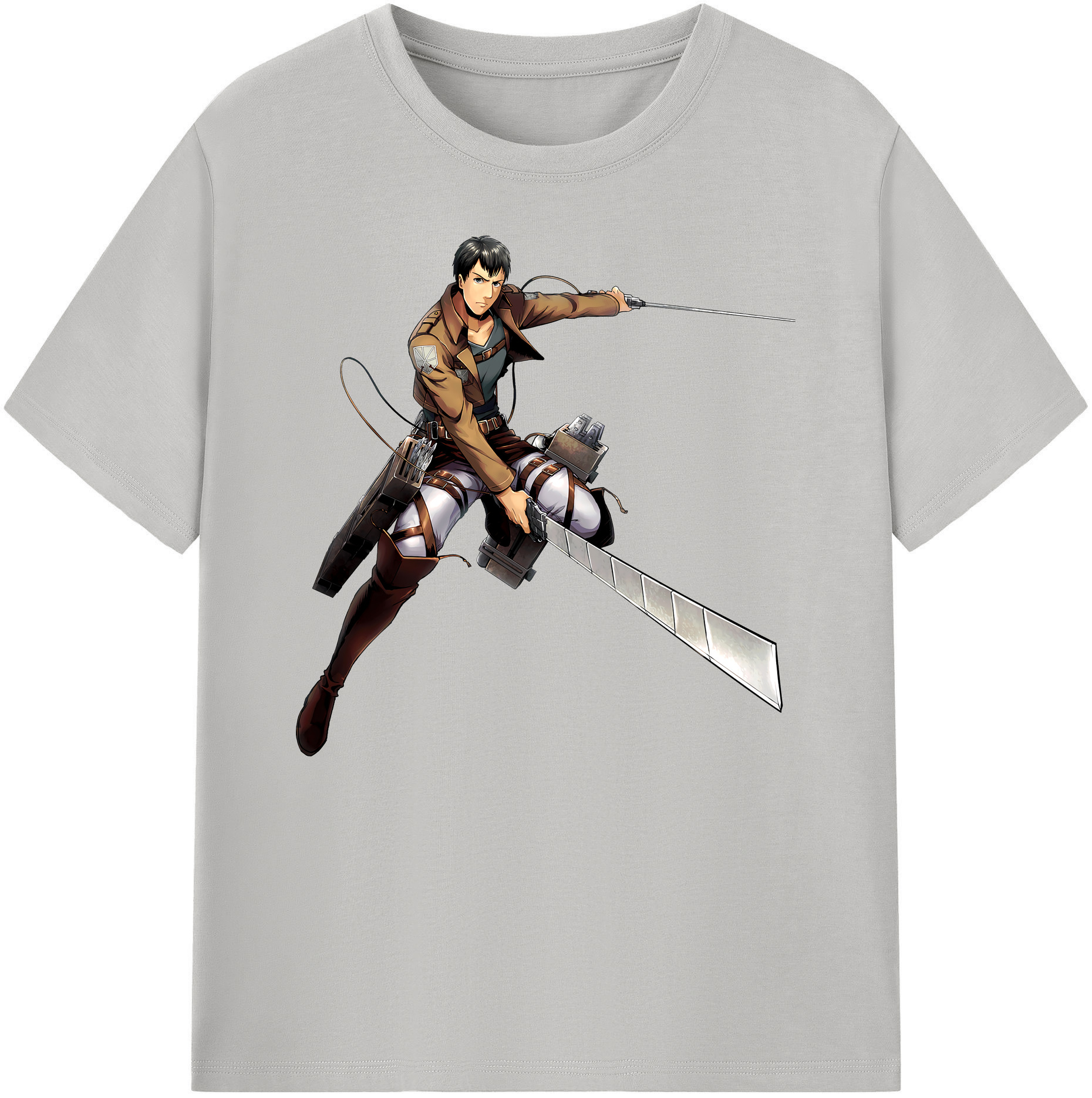 （画像用） 進撃の巨人 ベルトルト・フーバー Attack on Titan Bertholdt Hoover 綿100％ メンズ半袖Tシャツ｜肌触りやわらか＆通気性