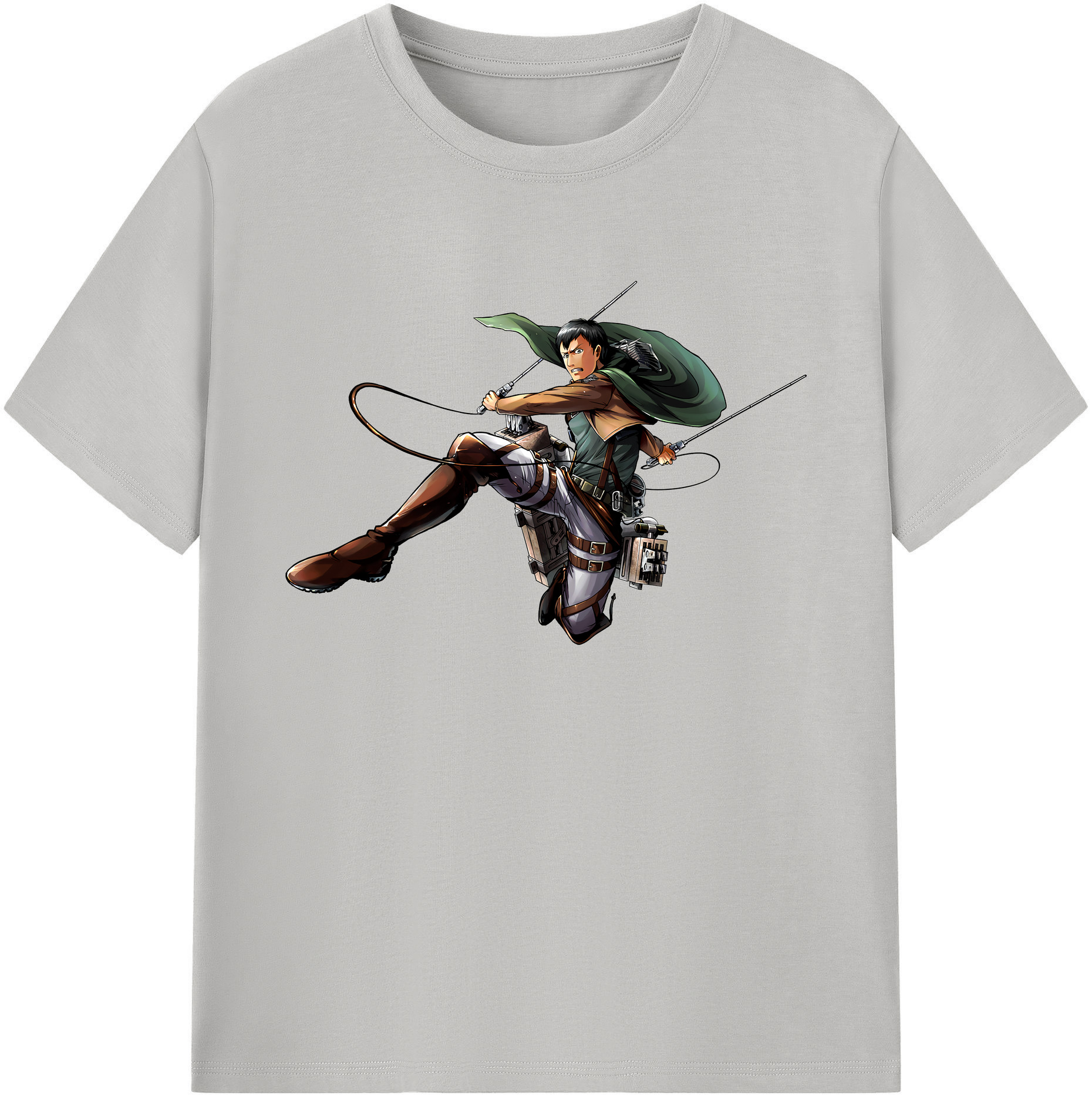 （画像用） 進撃の巨人 ベルトルト・フーバー Attack on Titan Bertholdt Hoover 綿100％ メンズ半袖Tシャツ｜肌触りやわらか＆通気性