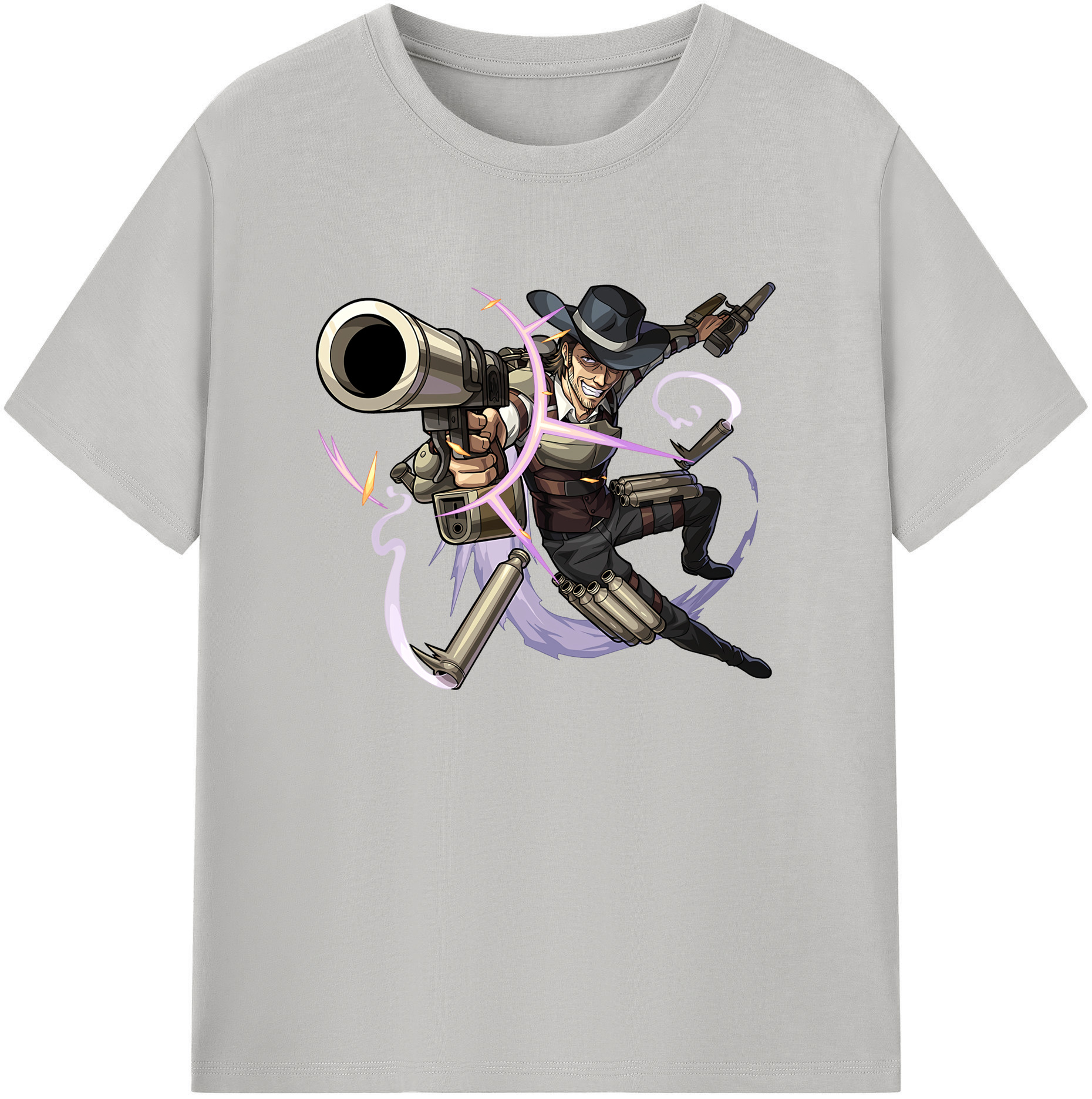 （画像用） 進撃の巨人 ケニー·アッカーマン Attack on Titan Kenny Ackerman 綿100％ メンズ半袖Tシャツ｜肌触りやわらか＆通気性