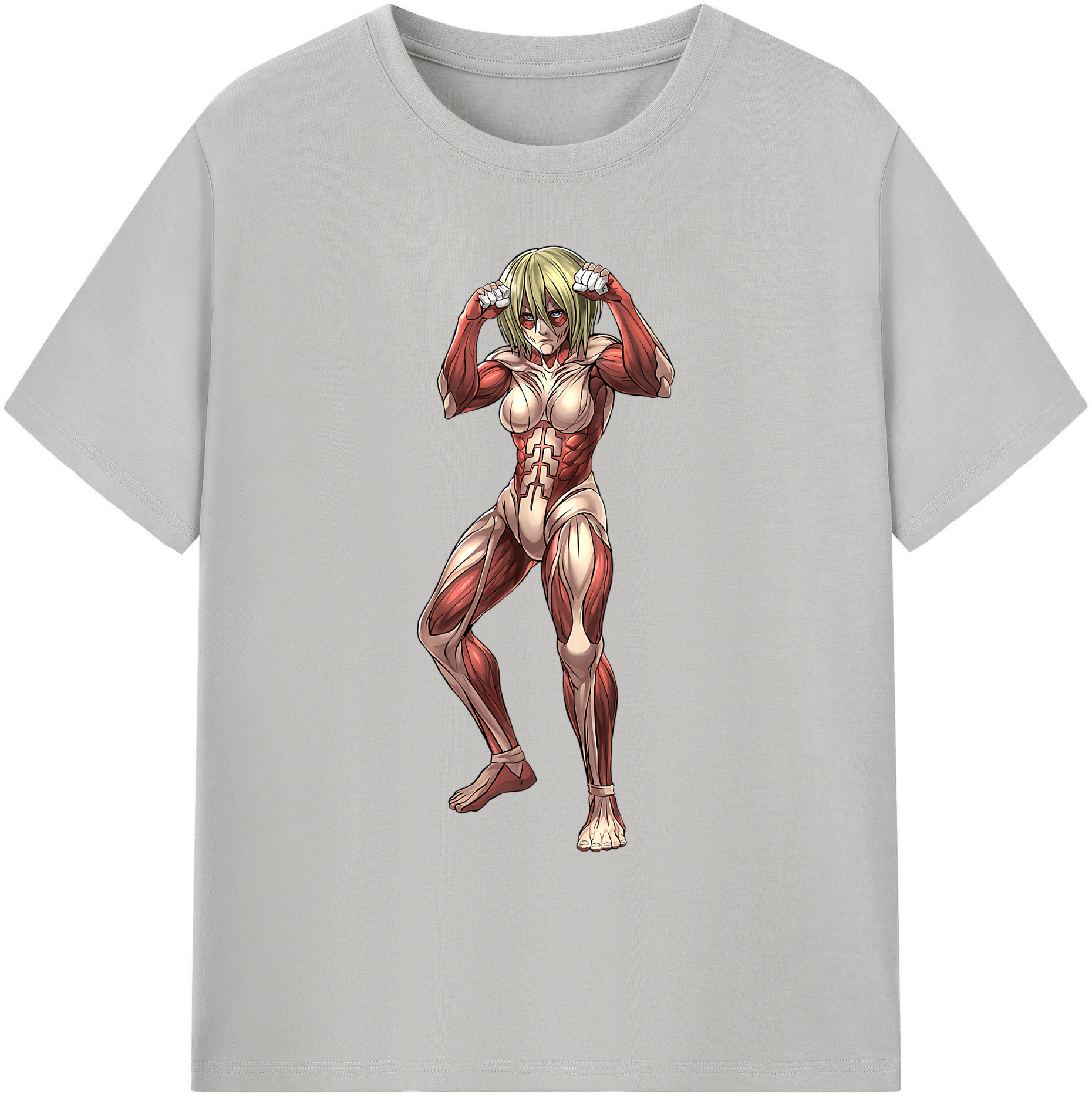 （画像用） 進撃の巨人 Attack on Titan 綿100％ メンズ半袖Tシャツ｜肌触りやわらか＆通気性