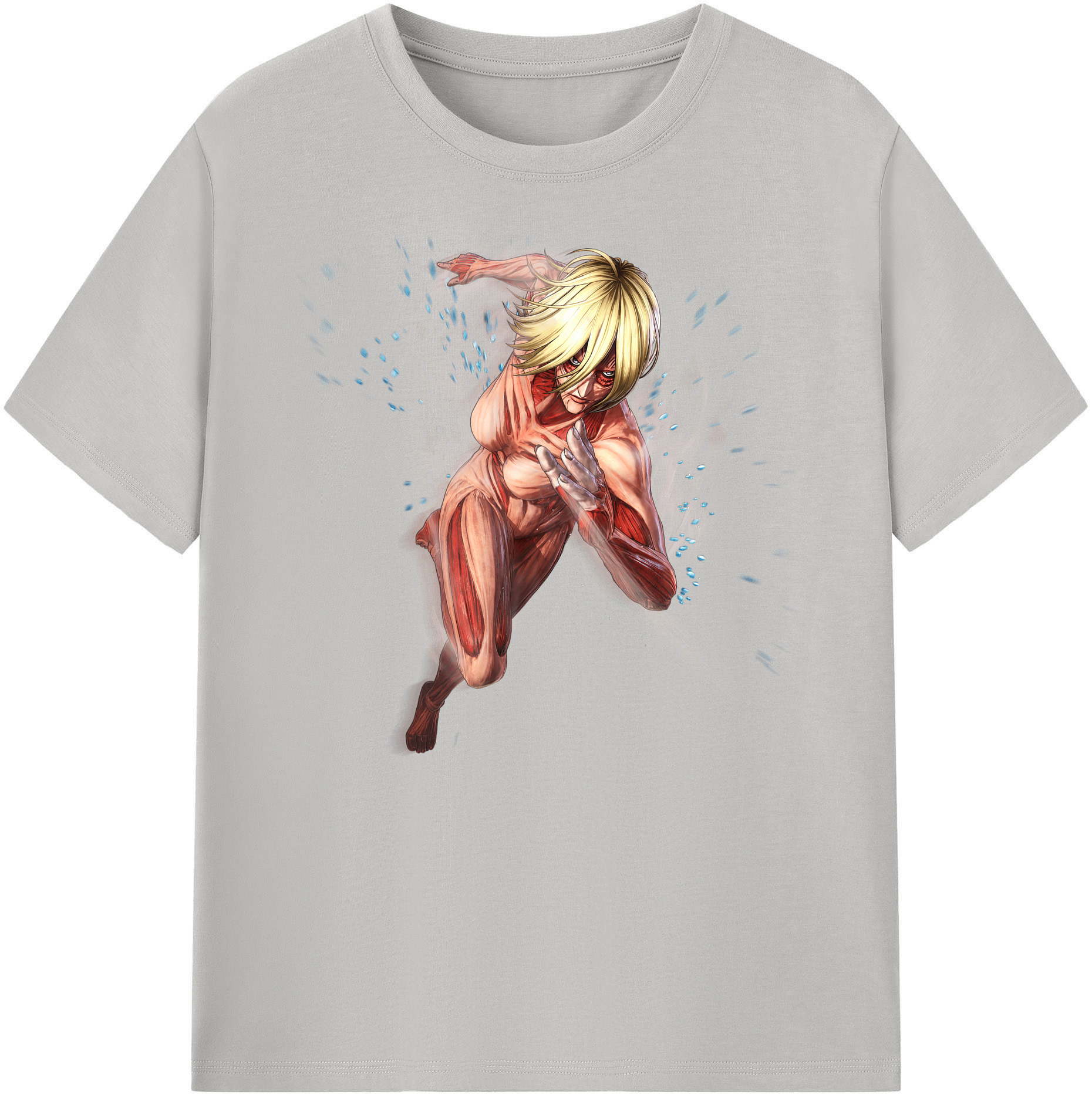 （画像用） 進撃の巨人 Attack on Titan 綿100％ メンズ半袖Tシャツ｜肌触りやわらか＆通気性