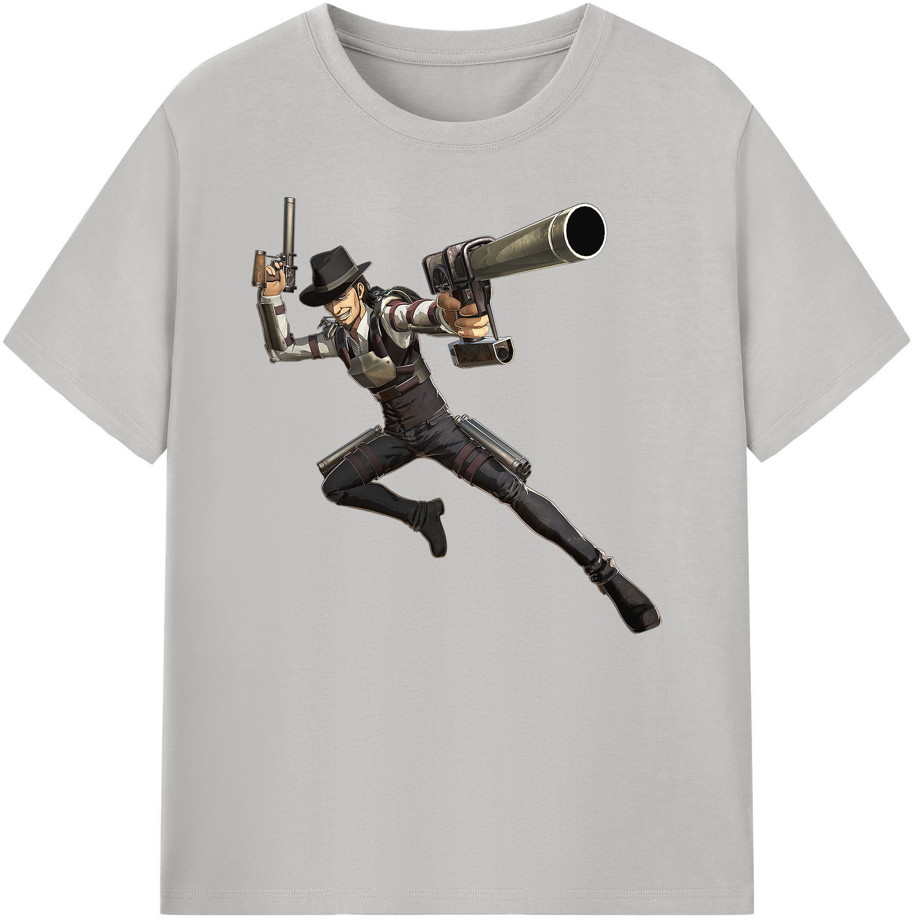 （画像用） 進撃の巨人 Attack on Titan 綿100％ メンズ半袖Tシャツ｜肌触りやわらか＆通気性