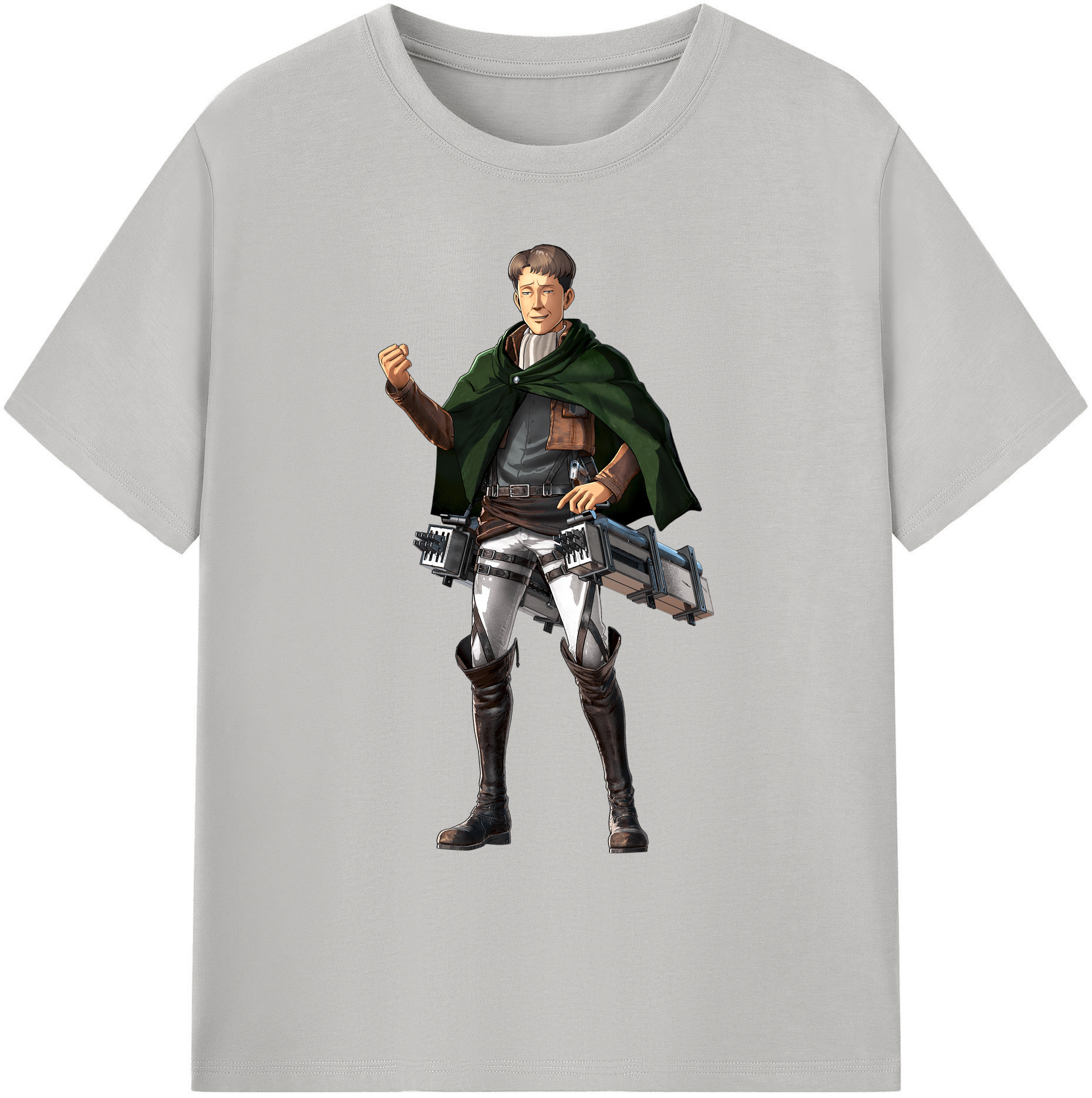 （画像用） 進撃の巨人 Attack on Titan 綿100％ メンズ半袖Tシャツ｜肌触りやわらか＆通気性