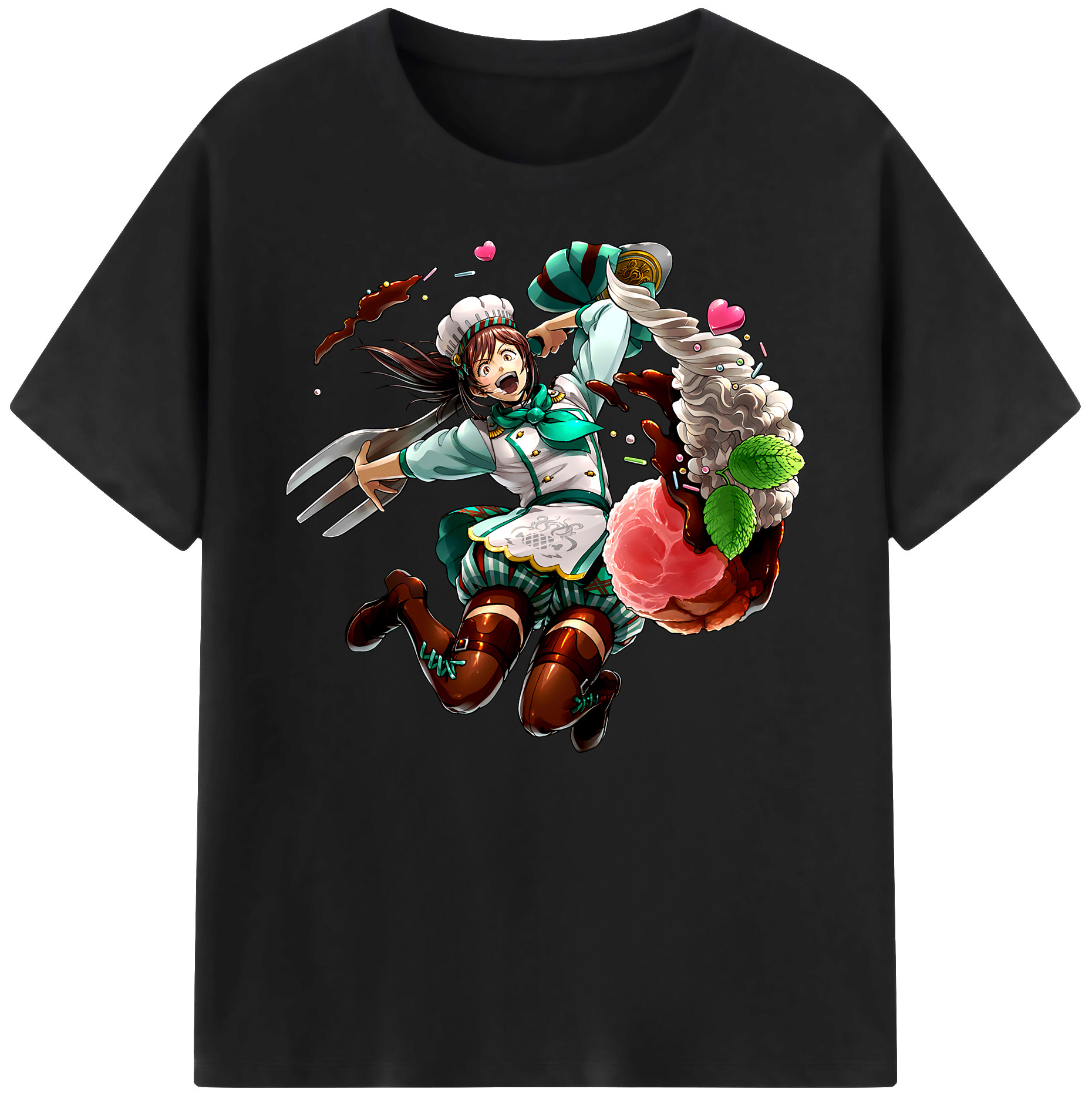 （画像用） 進撃の巨人 サシャ·ブラウス Attack on Titan Sasha Blaus 綿100％ メンズ半袖Tシャツ｜肌触りやわらか＆通気性