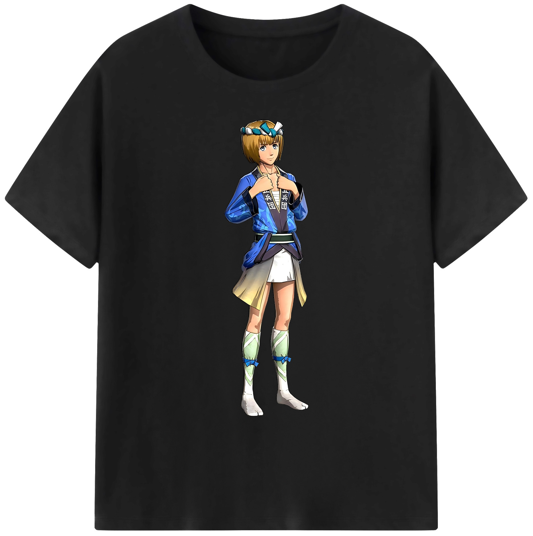 （画像用） 進撃の巨人 アルミン·アルレルト Attack on Titan Armin Arlert 綿100％ メンズ半袖Tシャツ｜肌触りやわらか＆通気性
