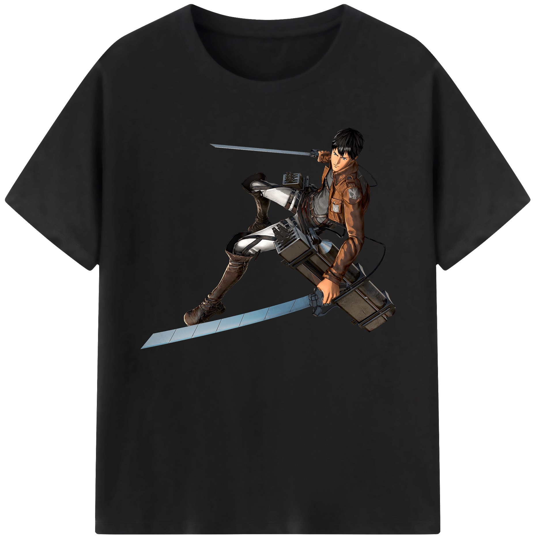 （画像用） 進撃の巨人 ベルトルト・フーバー Attack on Titan Bertholdt Hoover 綿100％ メンズ半袖Tシャツ｜肌触りやわらか＆通気性
