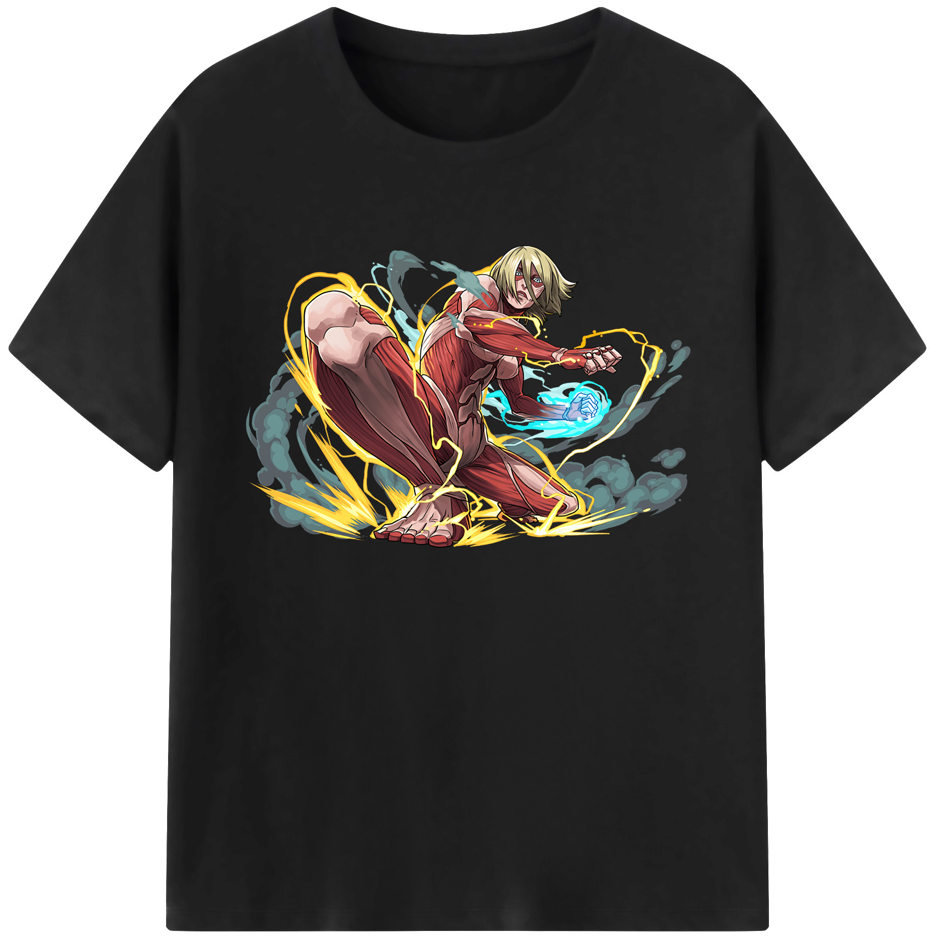 （画像用） 進撃の巨人 Attack on Titan 綿100％ メンズ半袖Tシャツ｜肌触りやわらか＆通気性