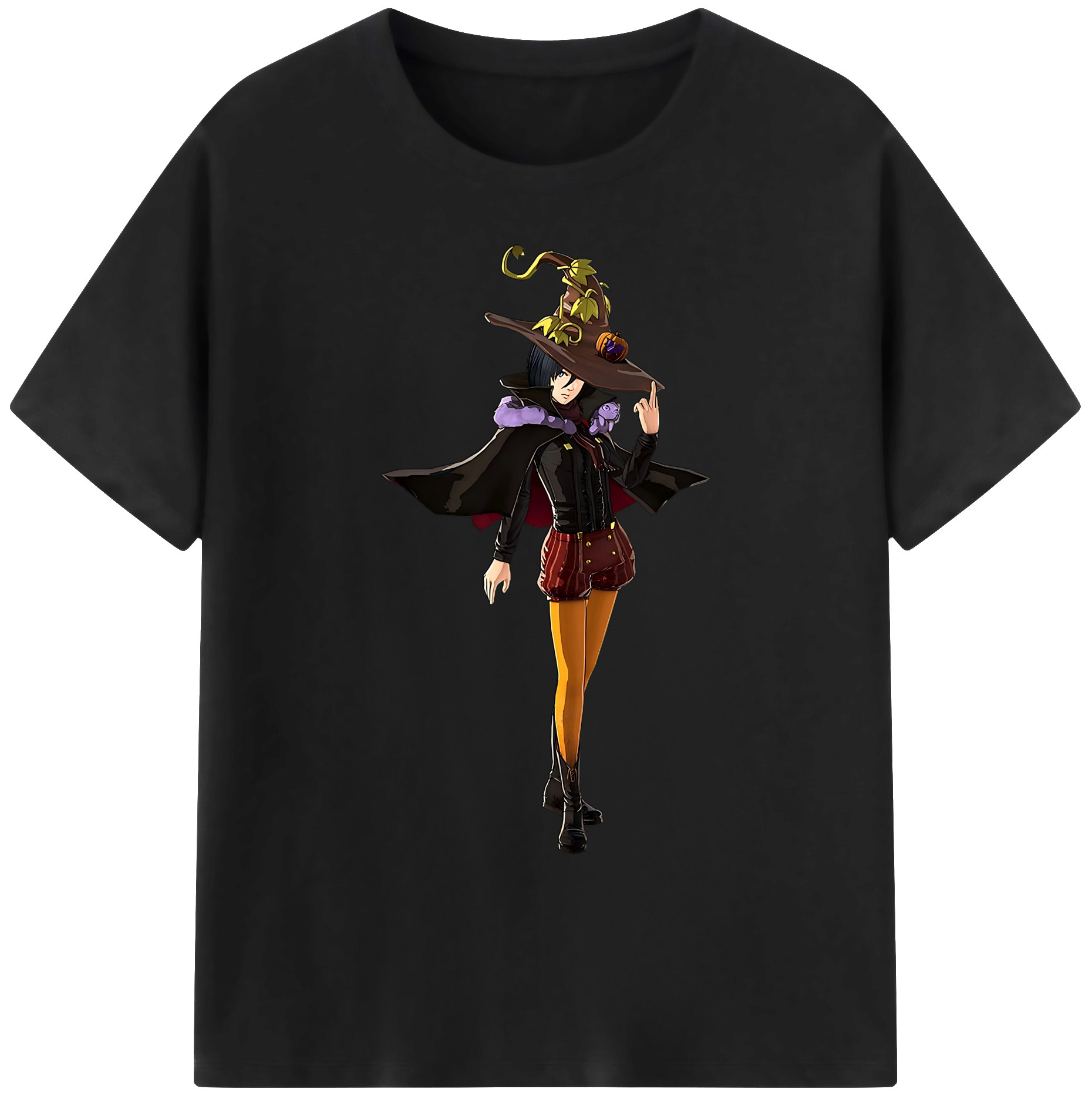 （画像用） 進撃の巨人 ミカサ·アッカーマン Attack on Titan Mikasa Ackerman 綿100％ メンズ半袖Tシャツ｜肌触りやわらか＆通気性