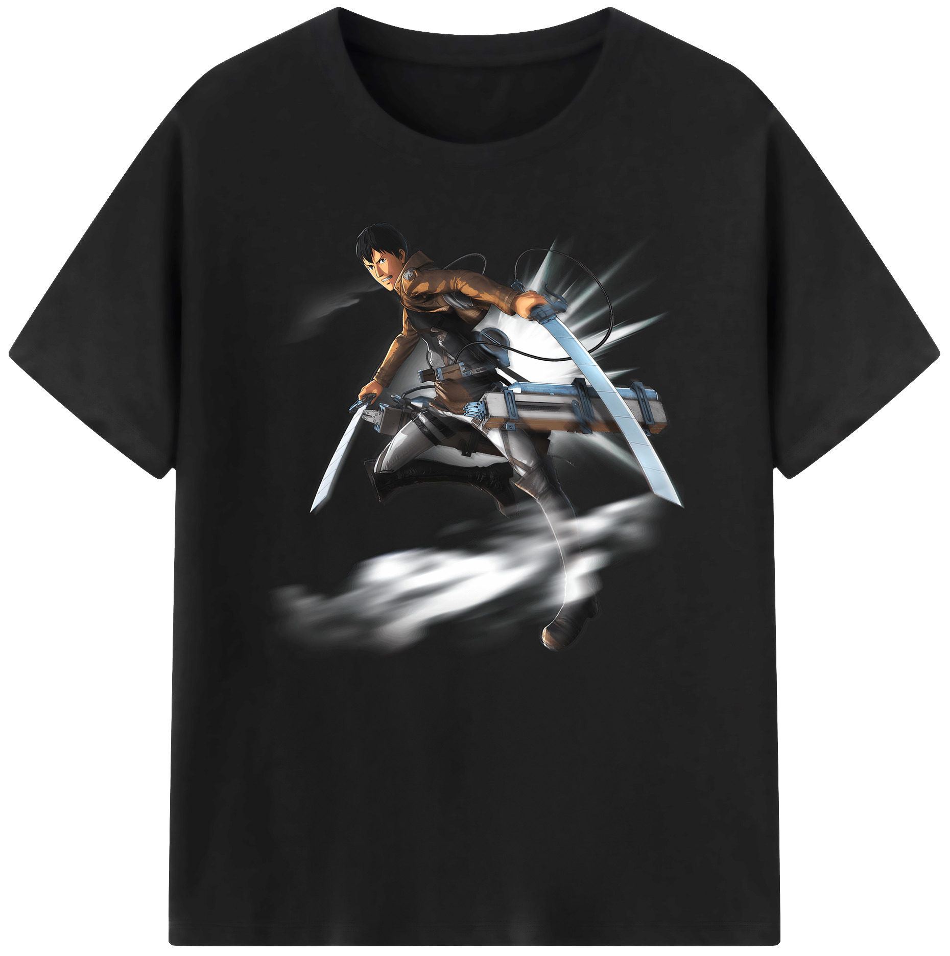 （画像用） 進撃の巨人 ベルトルト・フーバー Attack on Titan Bertholdt Hoover 綿100％ メンズ半袖Tシャツ｜肌触りやわらか＆通気性