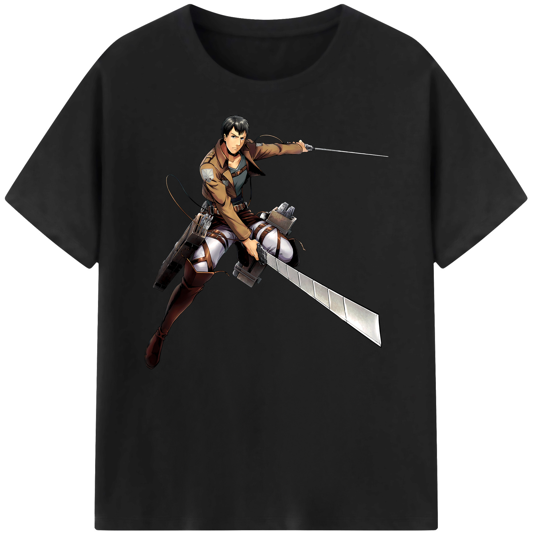 （画像用） 進撃の巨人 ベルトルト・フーバー Attack on Titan Bertholdt Hoover 綿100％ メンズ半袖Tシャツ｜肌触りやわらか＆通気性