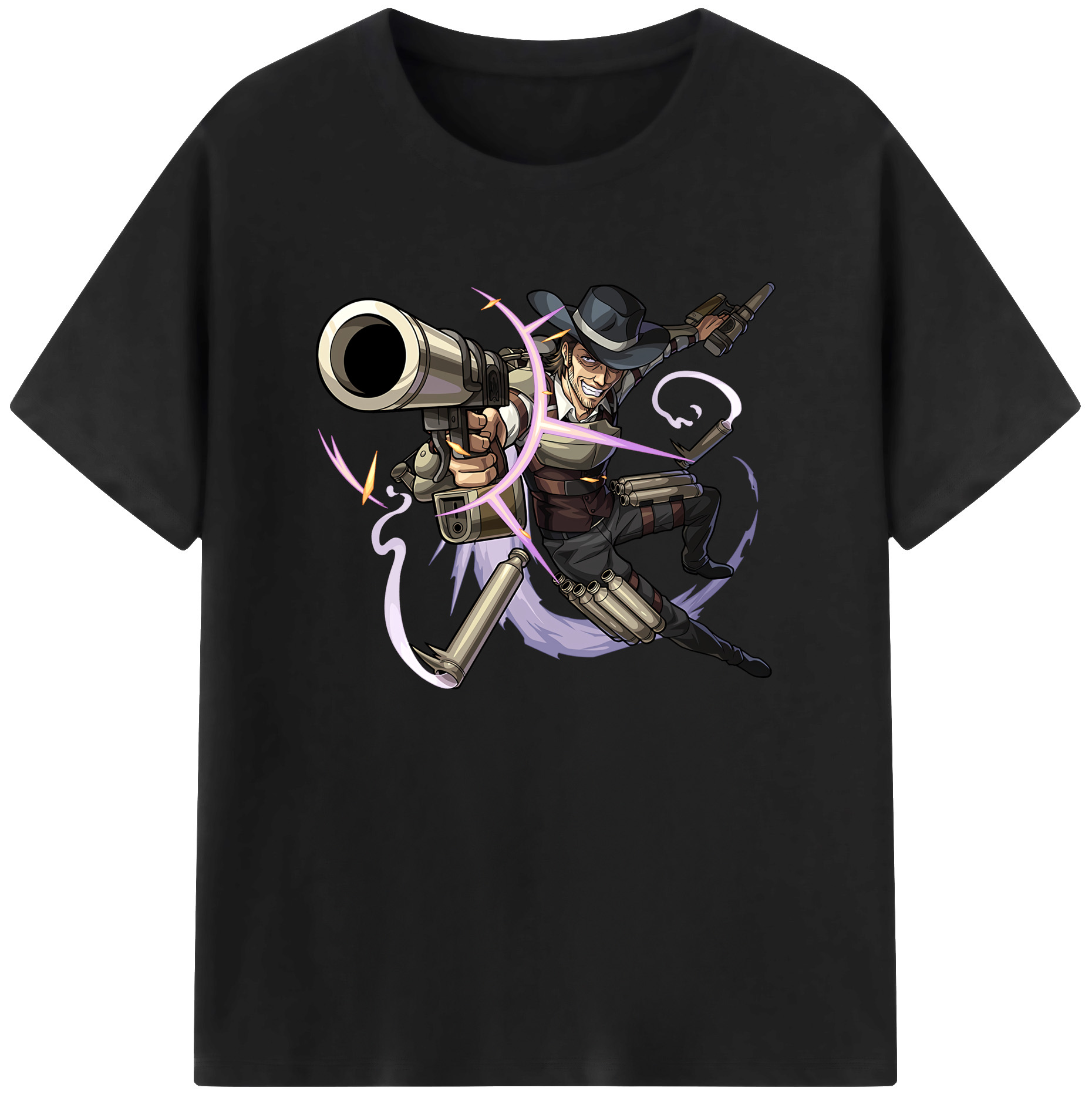 （画像用） 進撃の巨人 ケニー·アッカーマン Attack on Titan Kenny Ackerman 綿100％ メンズ半袖Tシャツ｜肌触りやわらか＆通気性