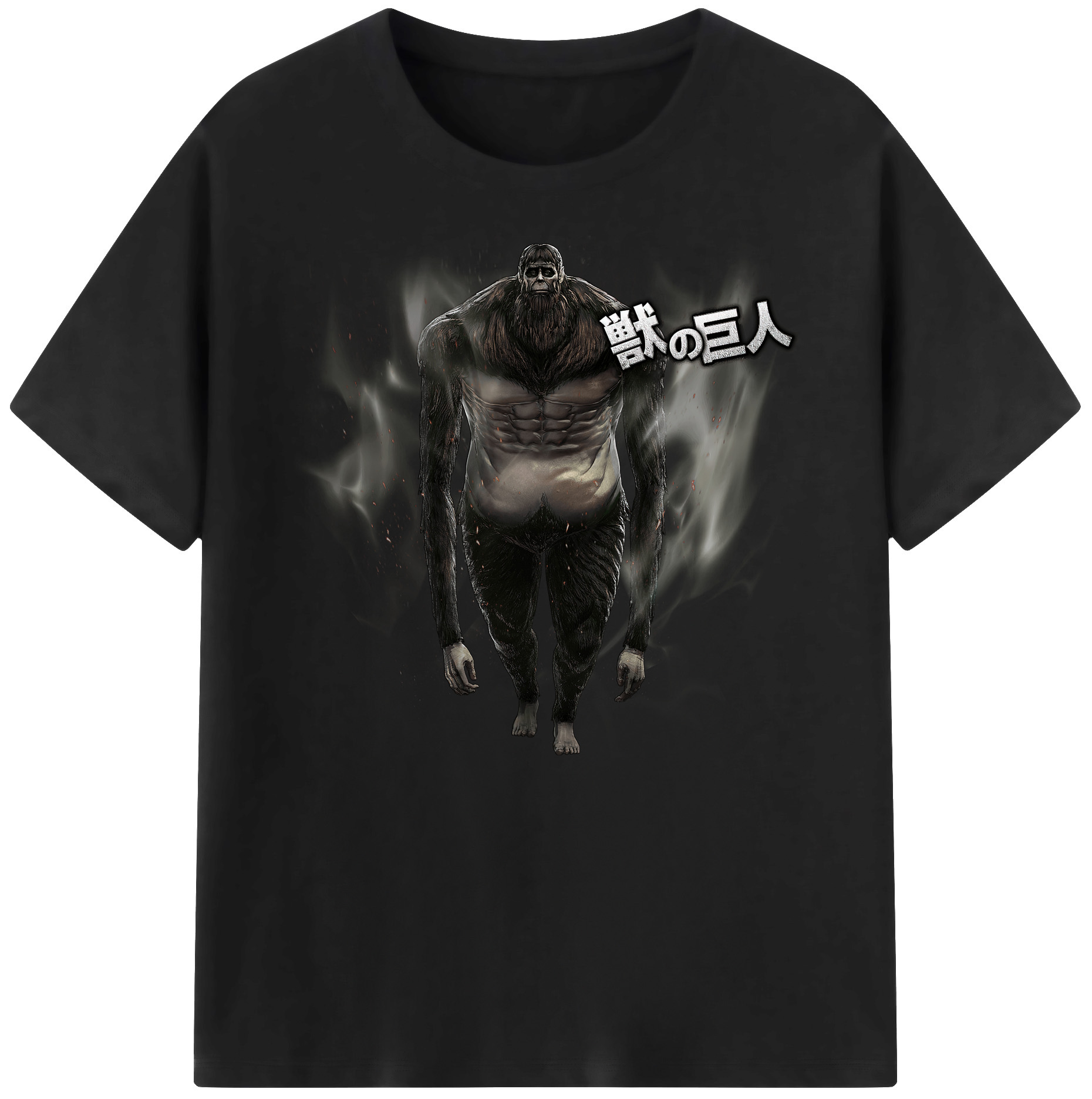 （画像用） 進撃の巨人 Attack on Titan 綿100％ メンズ半袖Tシャツ｜肌触りやわらか＆通気性