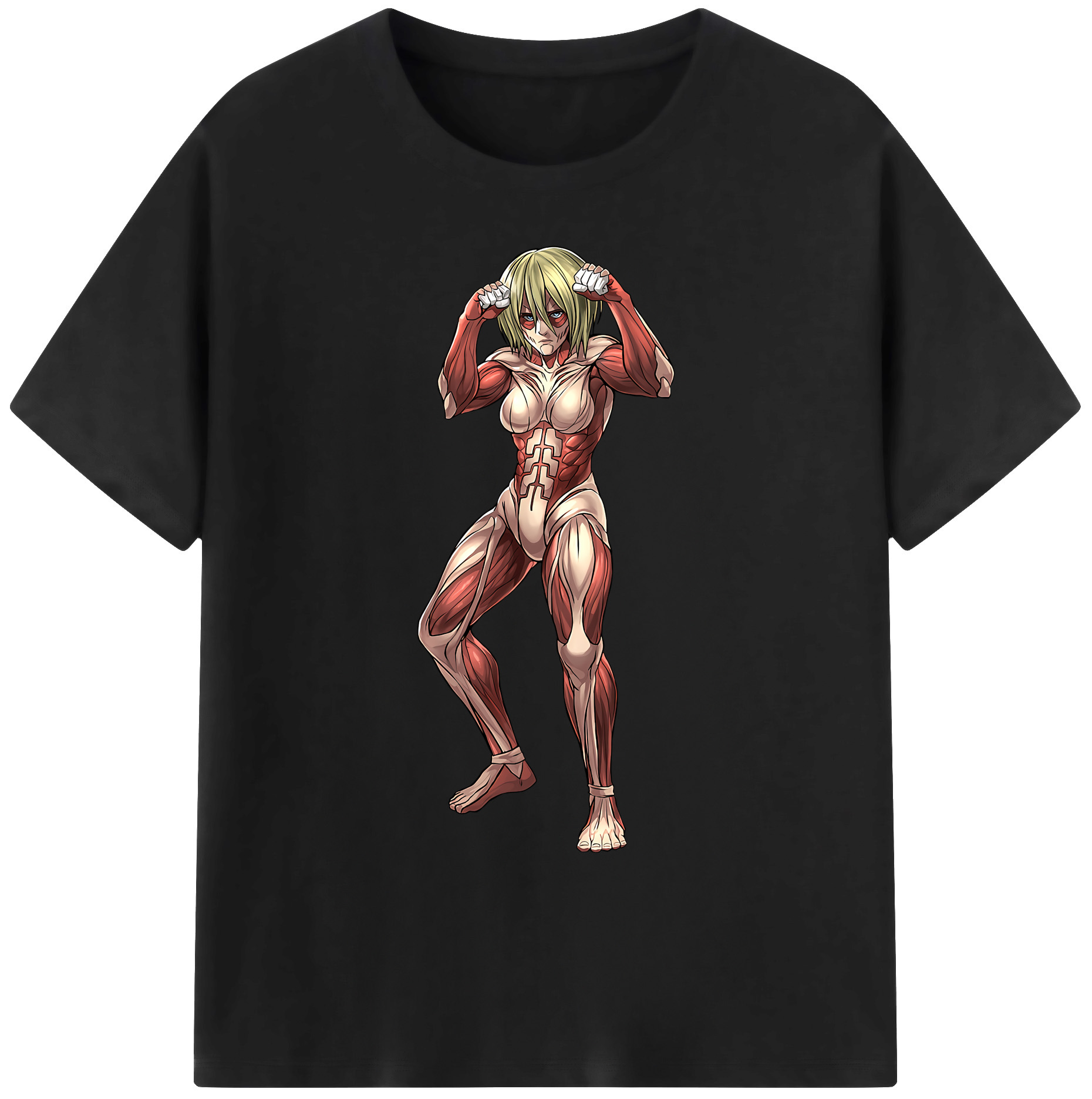 （画像用） 進撃の巨人 Attack on Titan 綿100％ メンズ半袖Tシャツ｜肌触りやわらか＆通気性