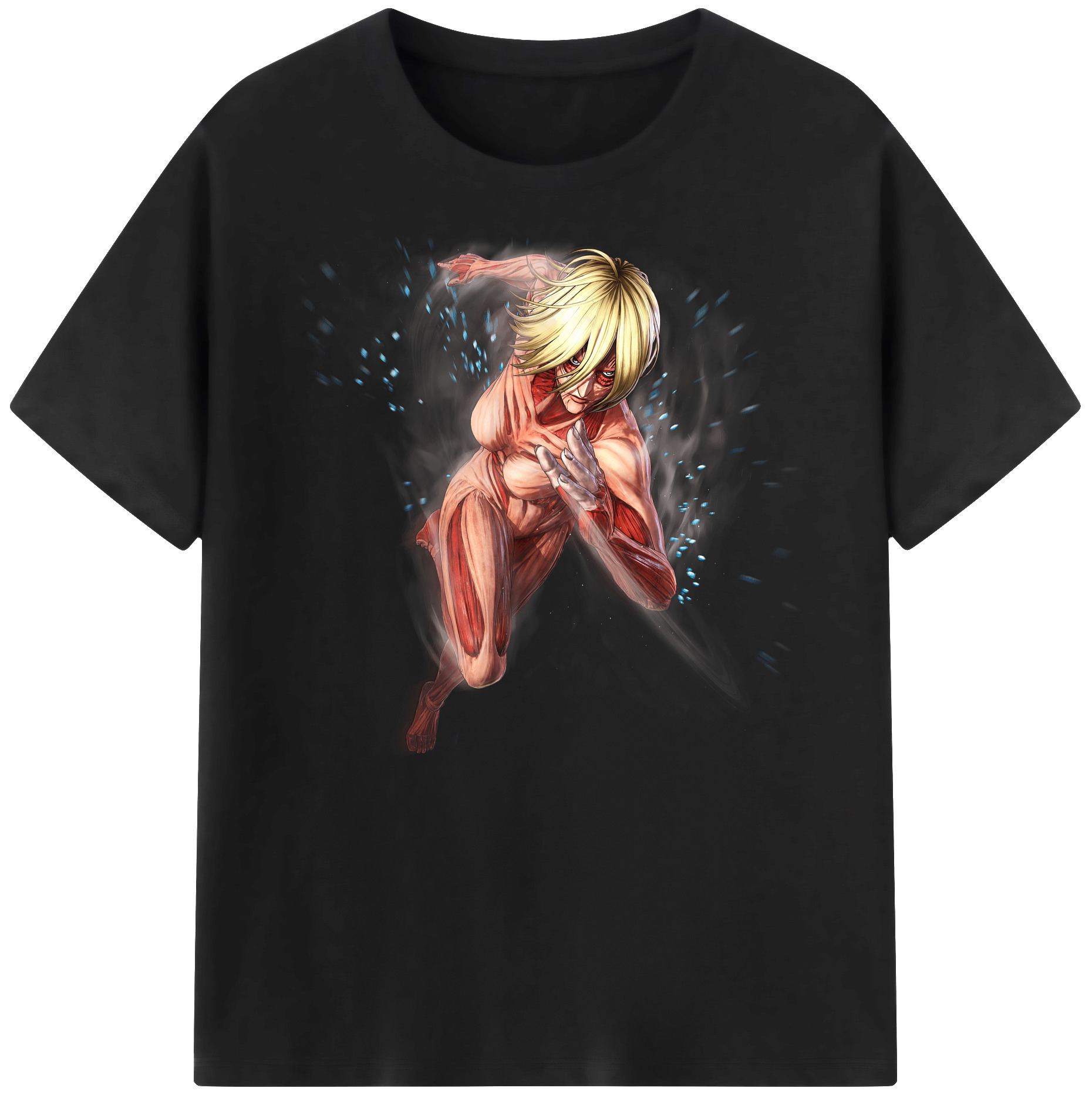 （画像用） 進撃の巨人 Attack on Titan 綿100％ メンズ半袖Tシャツ｜肌触りやわらか＆通気性