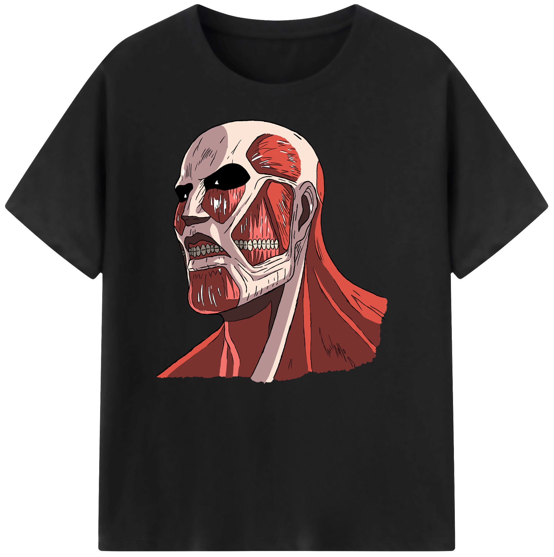 （画像用） 進撃の巨人 Attack on Titan 綿100％ メンズ半袖Tシャツ｜肌触りやわらか＆通気性