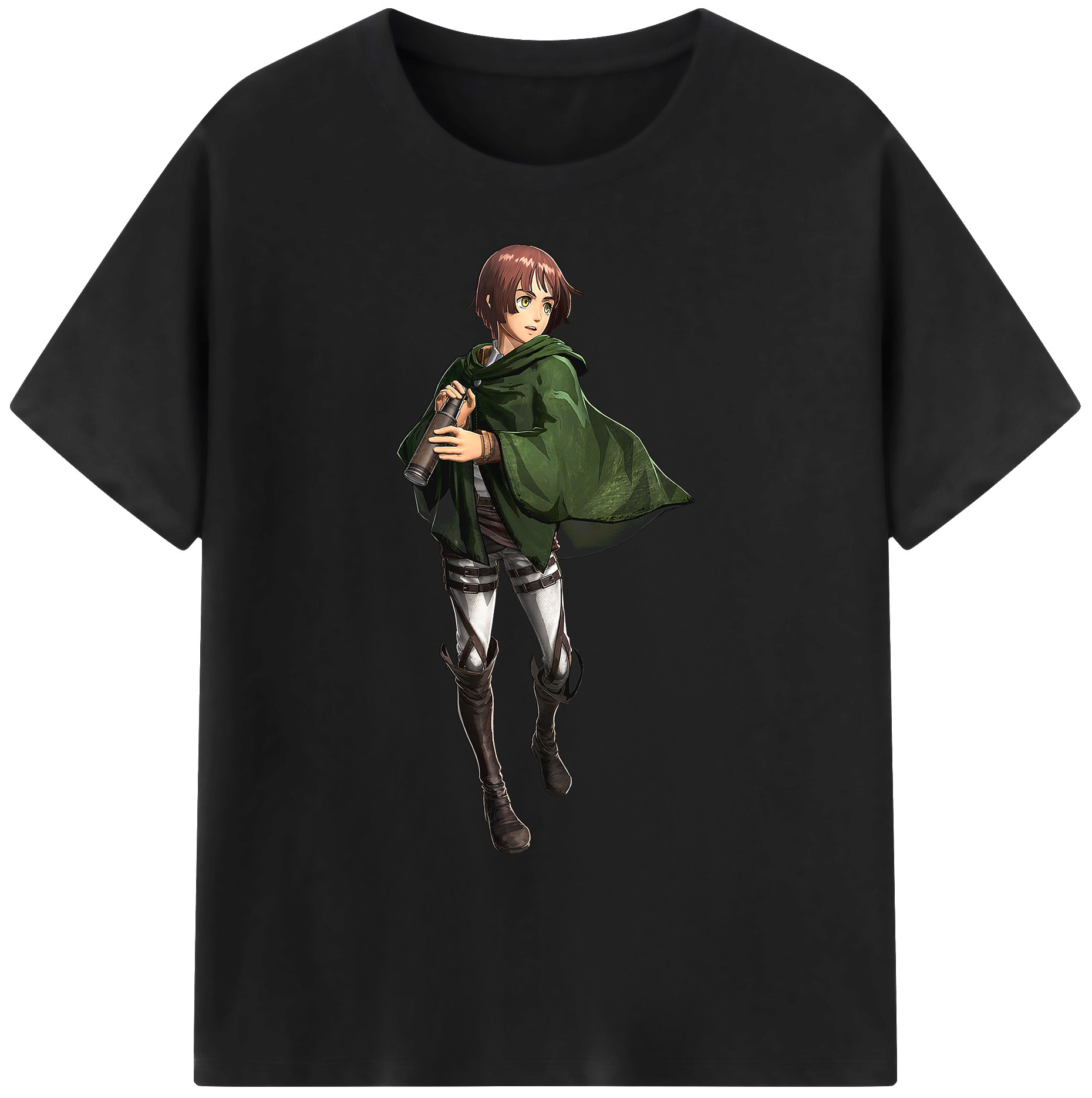 （画像用） 進撃の巨人 Attack on Titan 綿100％ メンズ半袖Tシャツ｜肌触りやわらか＆通気性