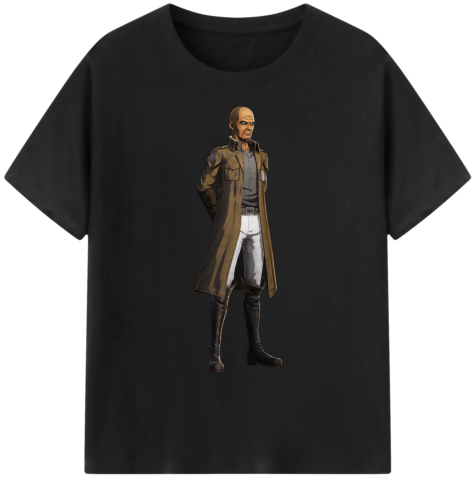 （画像用） 進撃の巨人 Attack on Titan 綿100％ メンズ半袖Tシャツ｜肌触りやわらか＆通気性