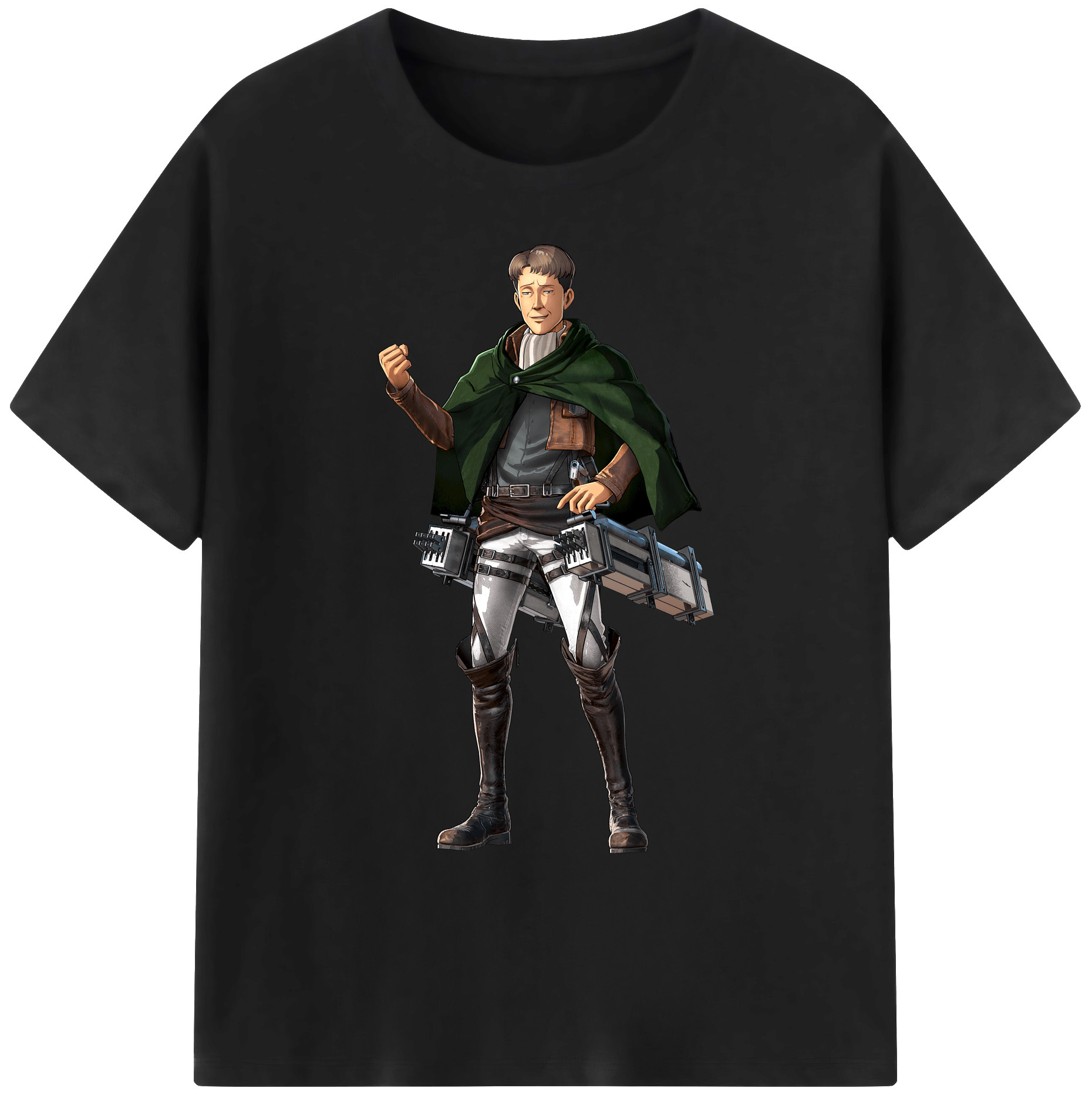 （画像用） 進撃の巨人 Attack on Titan 綿100％ メンズ半袖Tシャツ｜肌触りやわらか＆通気性