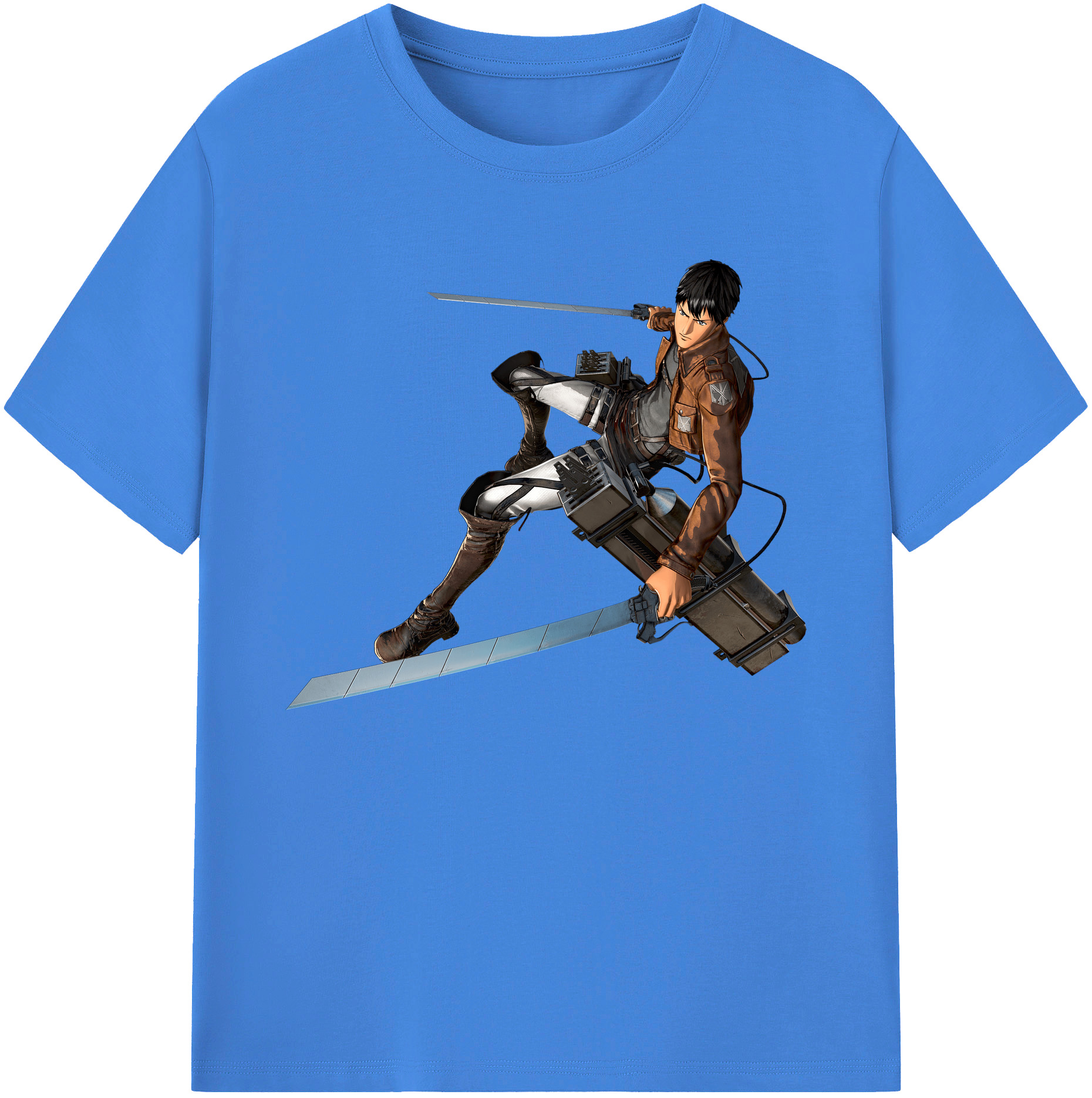 （画像用） 進撃の巨人 ベルトルト・フーバー Attack on Titan Bertholdt Hoover 綿100％ メンズ半袖Tシャツ｜肌触りやわらか＆通気性