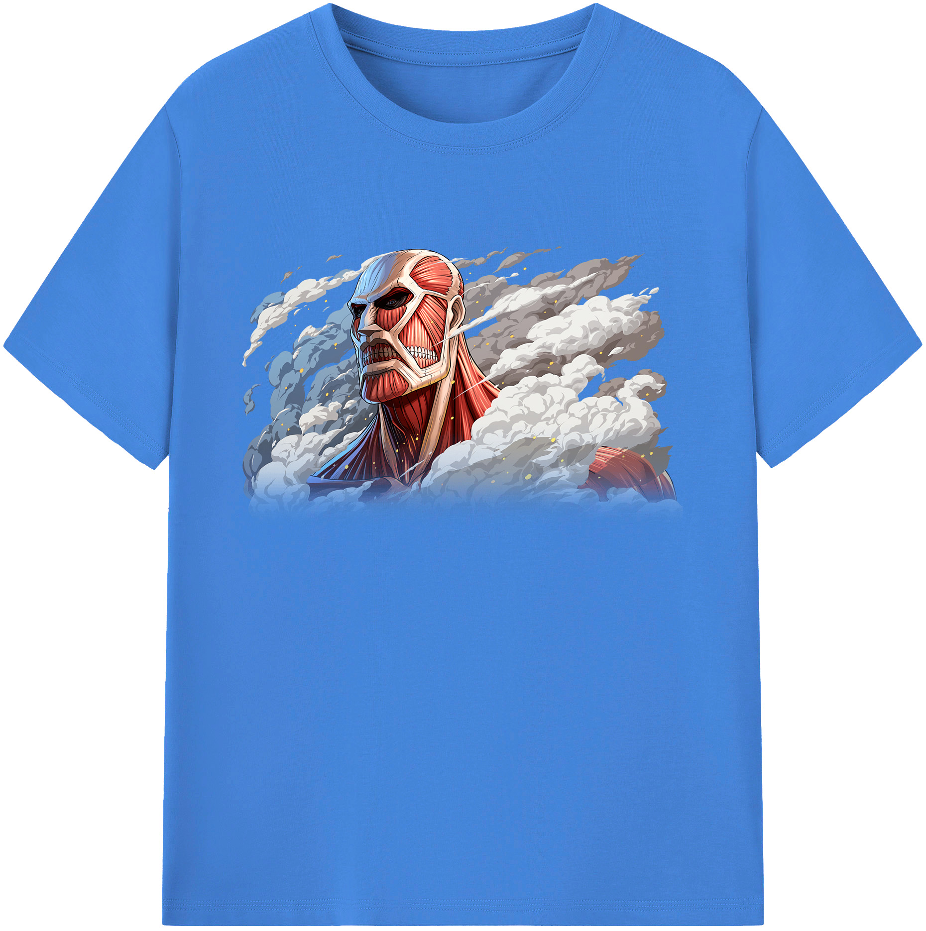 （画像用） 進撃の巨人 Attack on Titan 綿100％ メンズ半袖Tシャツ｜肌触りやわらか＆通気性