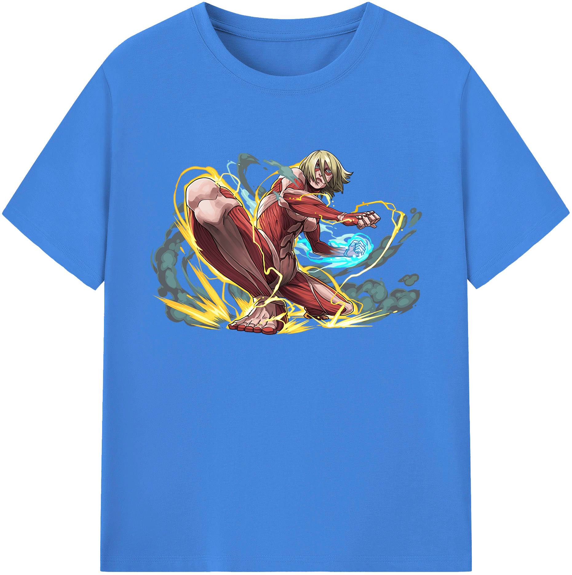 （画像用） 進撃の巨人 Attack on Titan 綿100％ メンズ半袖Tシャツ｜肌触りやわらか＆通気性