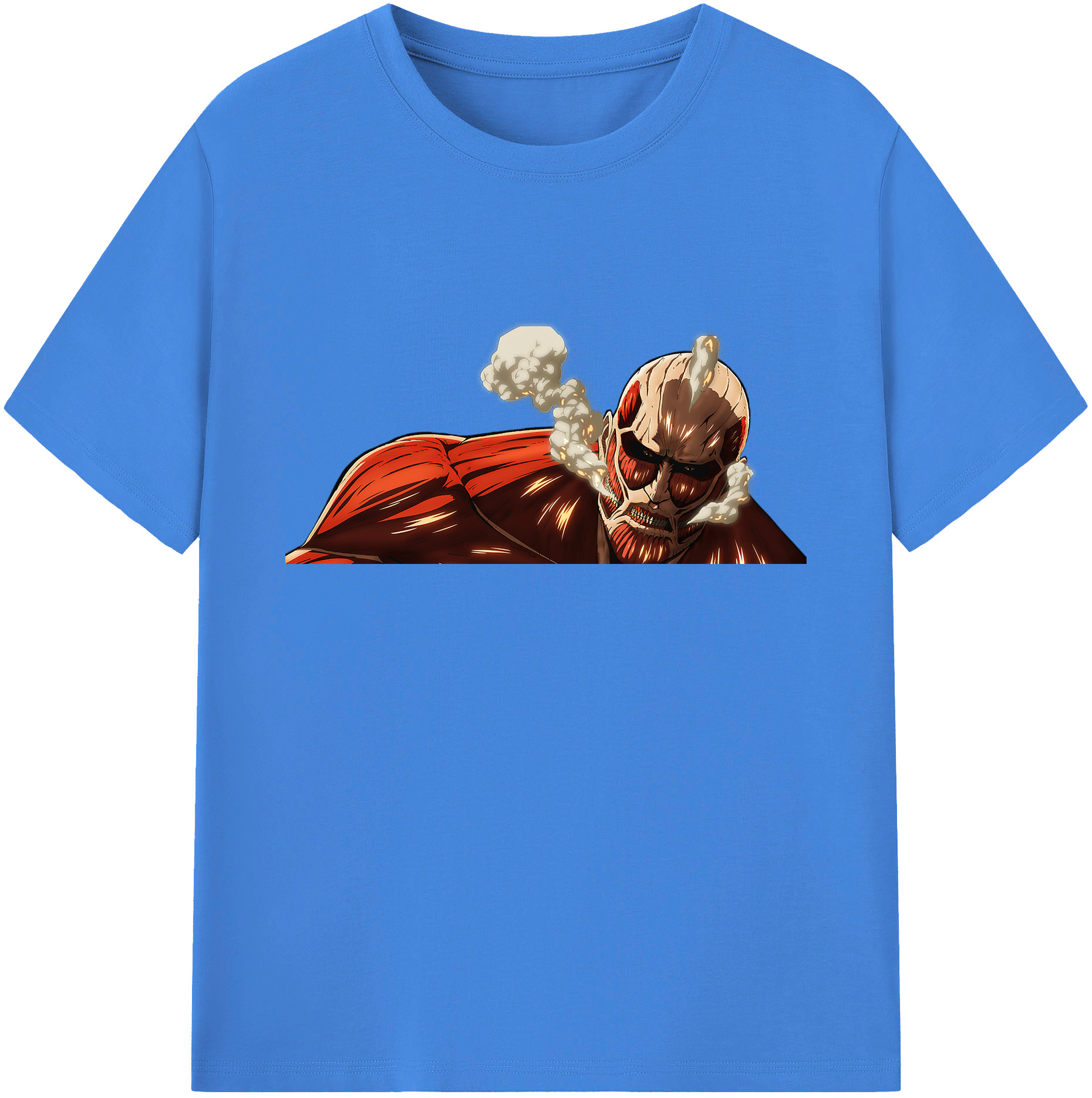 （画像用） 進撃の巨人 Attack on Titan 綿100％ メンズ半袖Tシャツ｜肌触りやわらか＆通気性
