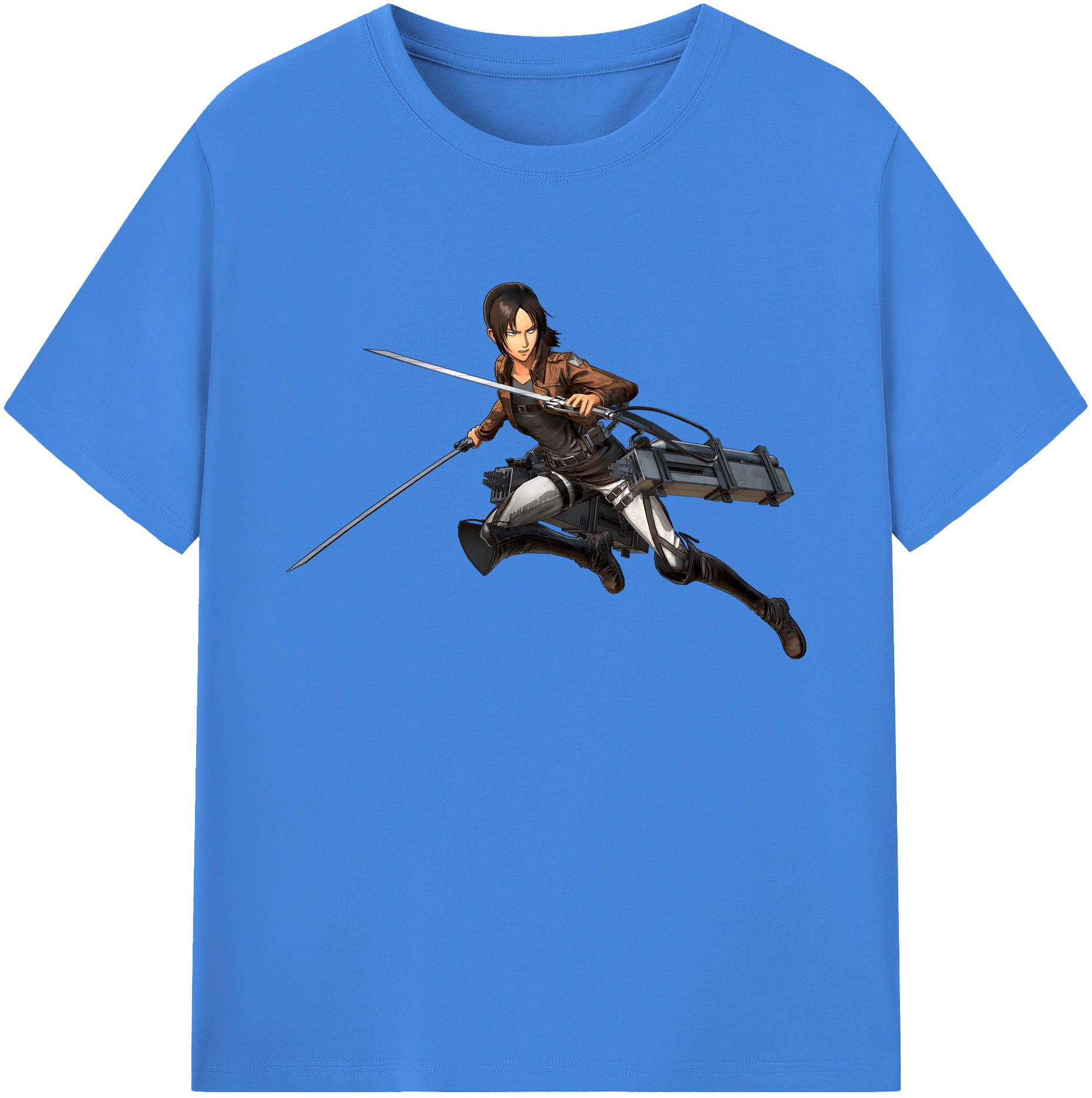 （画像用） 進撃の巨人 Attack on Titan 綿100％ メンズ半袖Tシャツ｜肌触りやわらか＆通気性