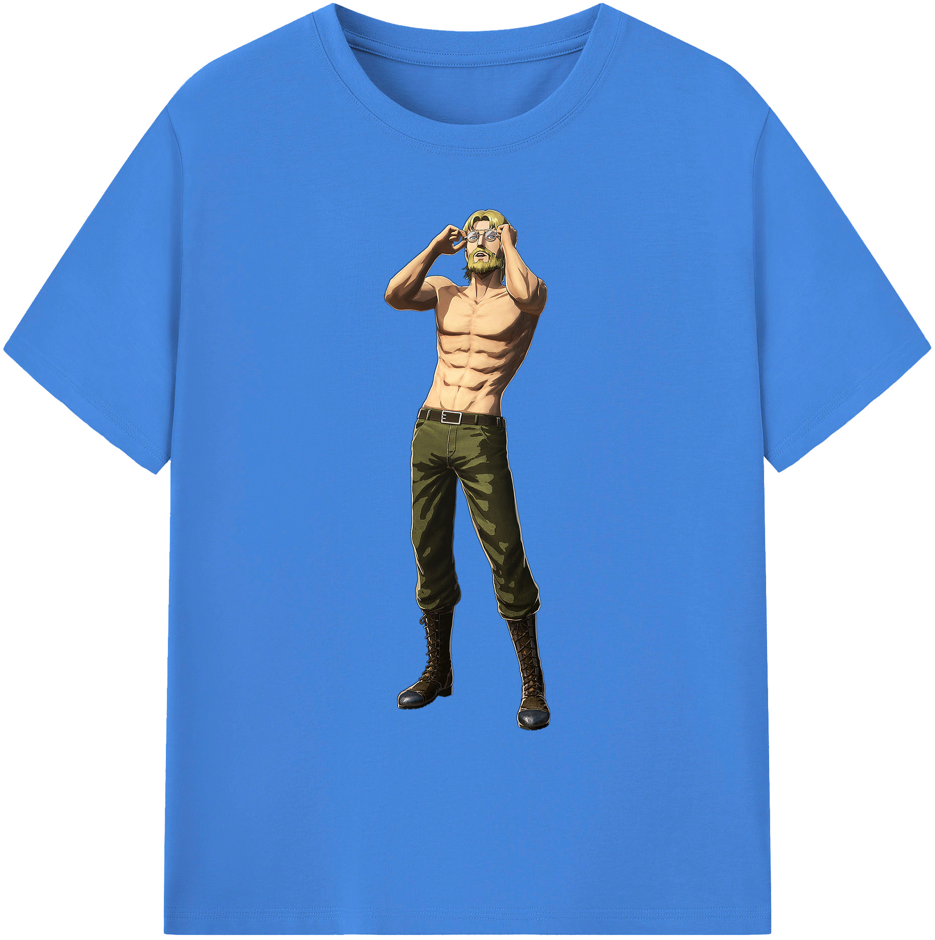 （画像用） 進撃の巨人 Attack on Titan 綿100％ メンズ半袖Tシャツ｜肌触りやわらか＆通気性