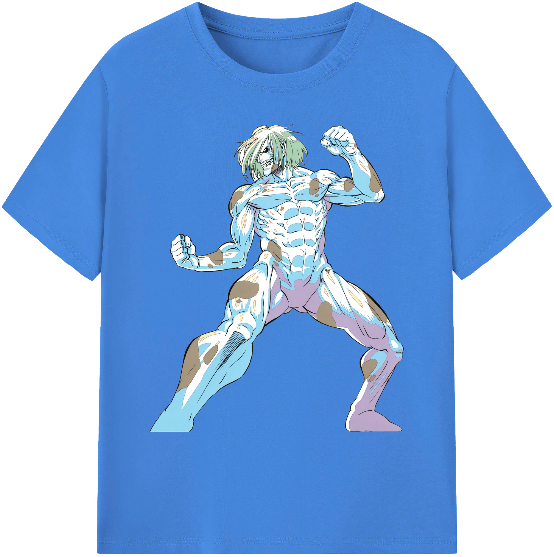 （画像用） 進撃の巨人 Attack on Titan 綿100％ メンズ半袖Tシャツ｜肌触りやわらか＆通気性