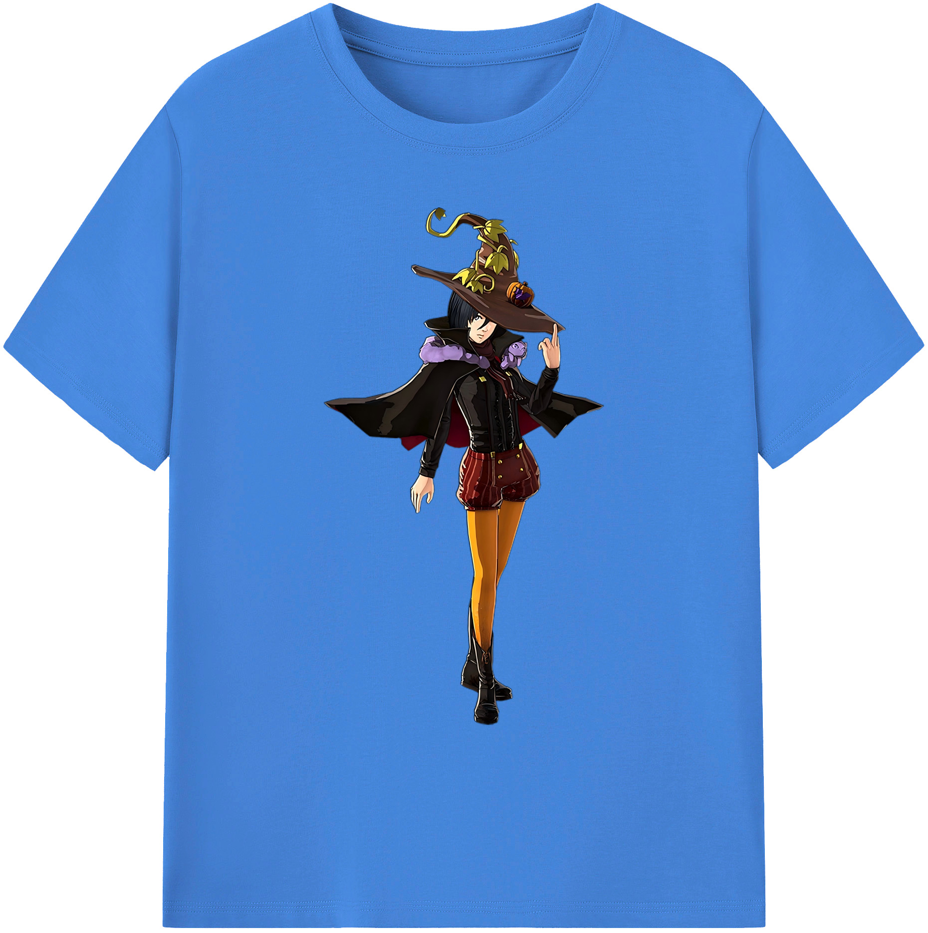 （画像用） 進撃の巨人 ミカサ·アッカーマン Attack on Titan Mikasa Ackerman 綿100％ メンズ半袖Tシャツ｜肌触りやわらか＆通気性