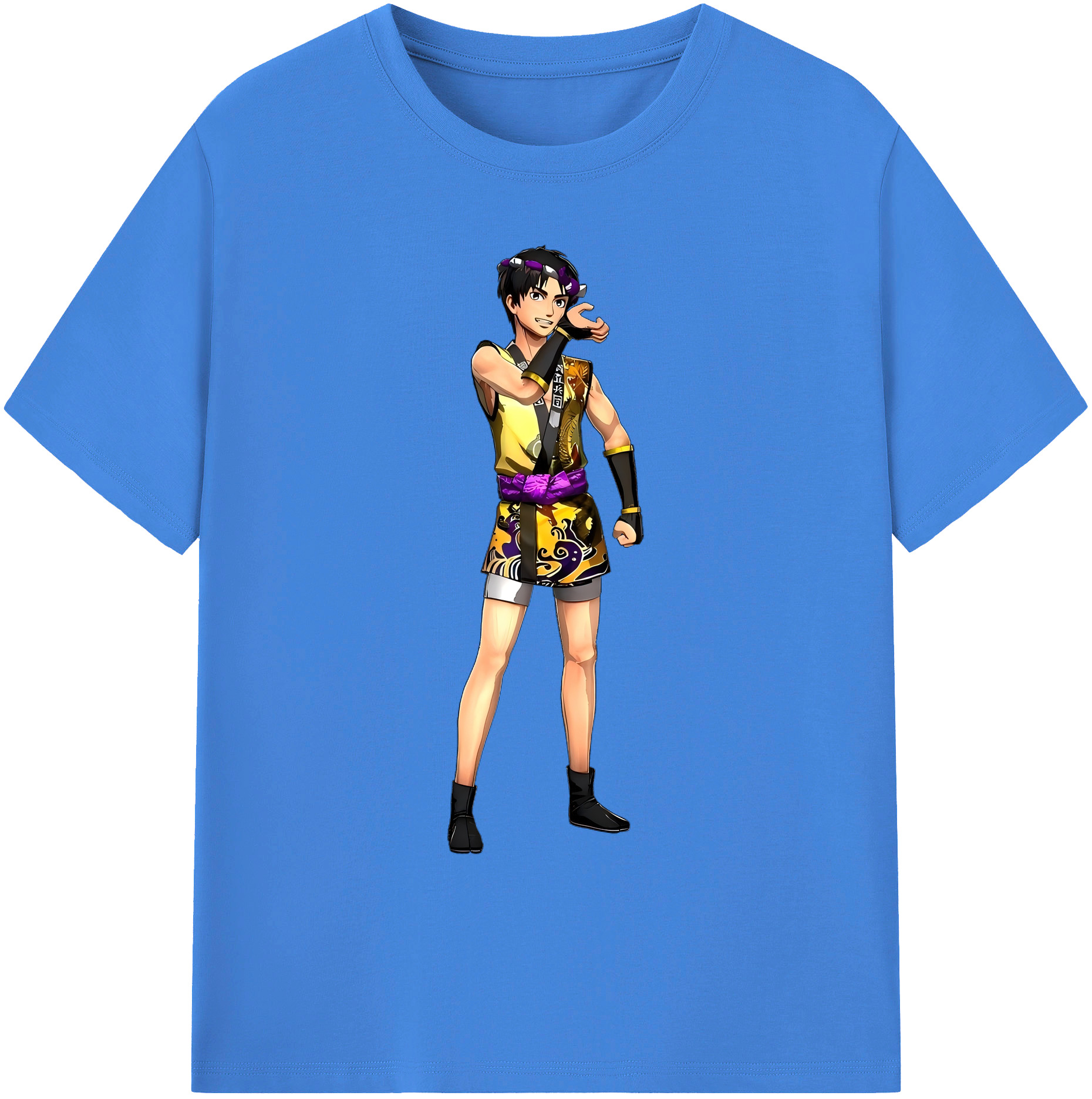 （画像用） 進撃の巨人 リヴァイ·アッカーマン Attack on Titan Levi Ackerman 綿100％ メンズ半袖Tシャツ｜肌触りやわらか＆通気性
