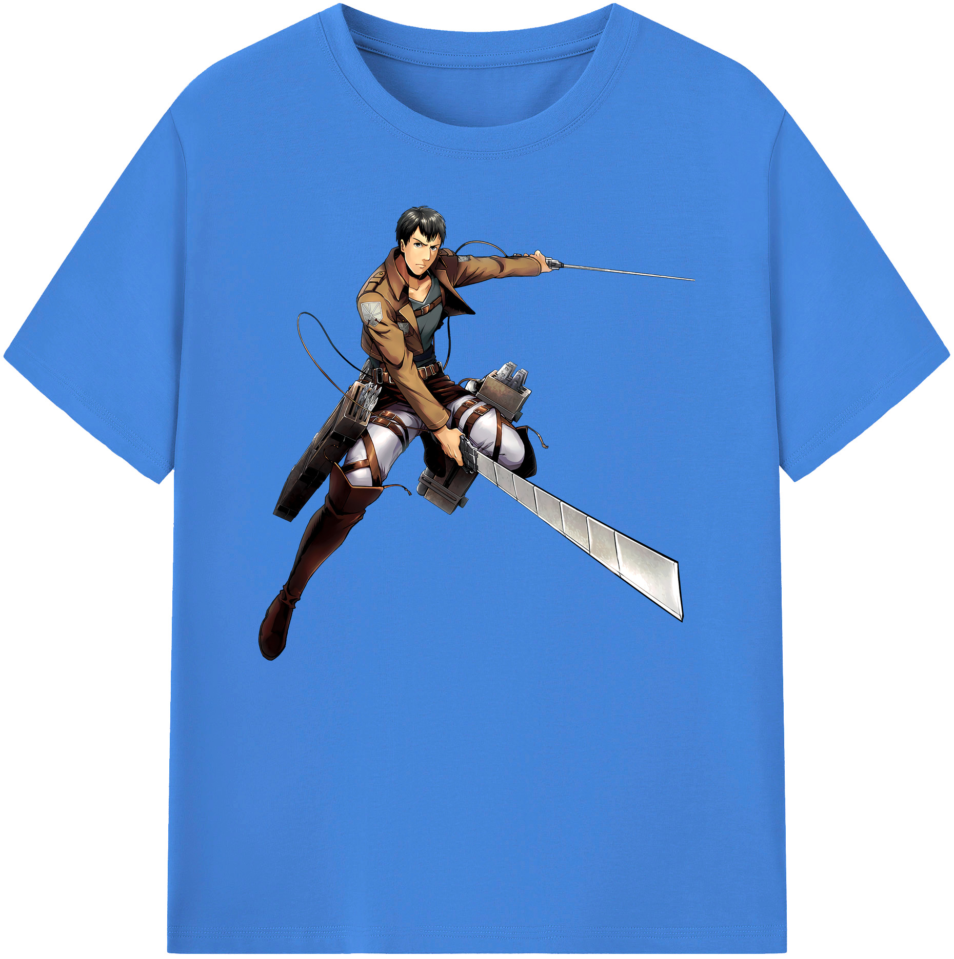 （画像用） 進撃の巨人 ベルトルト・フーバー Attack on Titan Bertholdt Hoover 綿100％ メンズ半袖Tシャツ｜肌触りやわらか＆通気性
