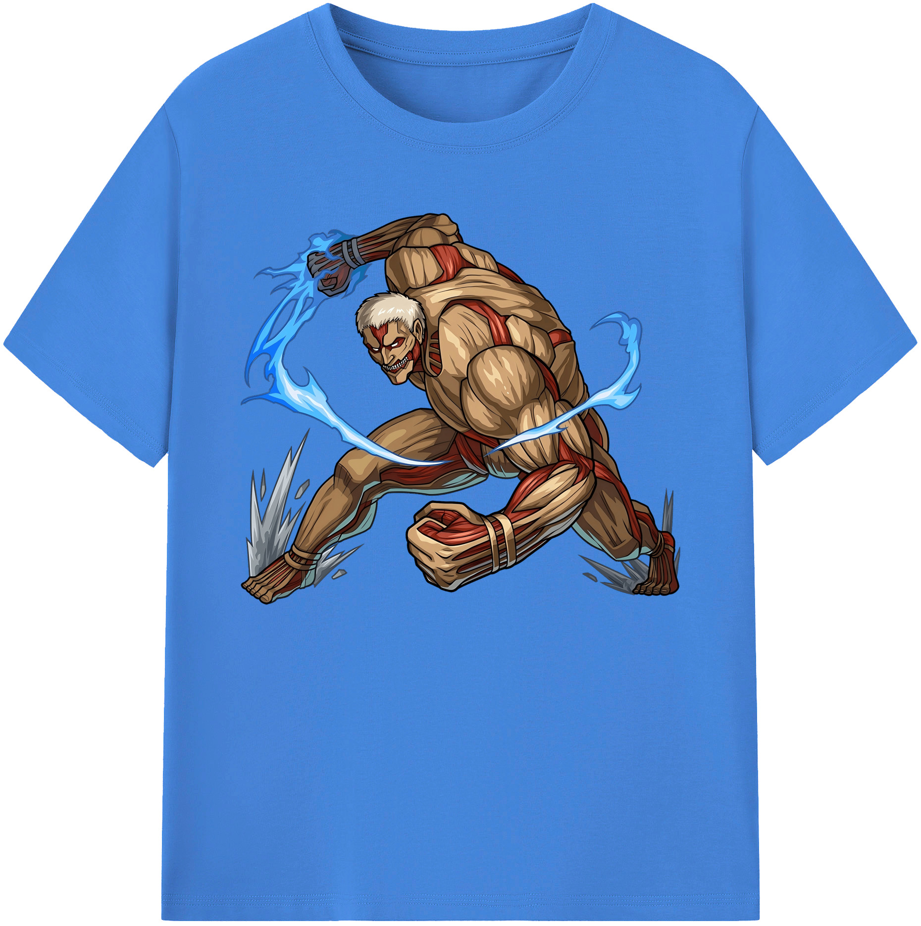 （画像用） 進撃の巨人 Attack on Titan 綿100％ メンズ半袖Tシャツ｜肌触りやわらか＆通気性